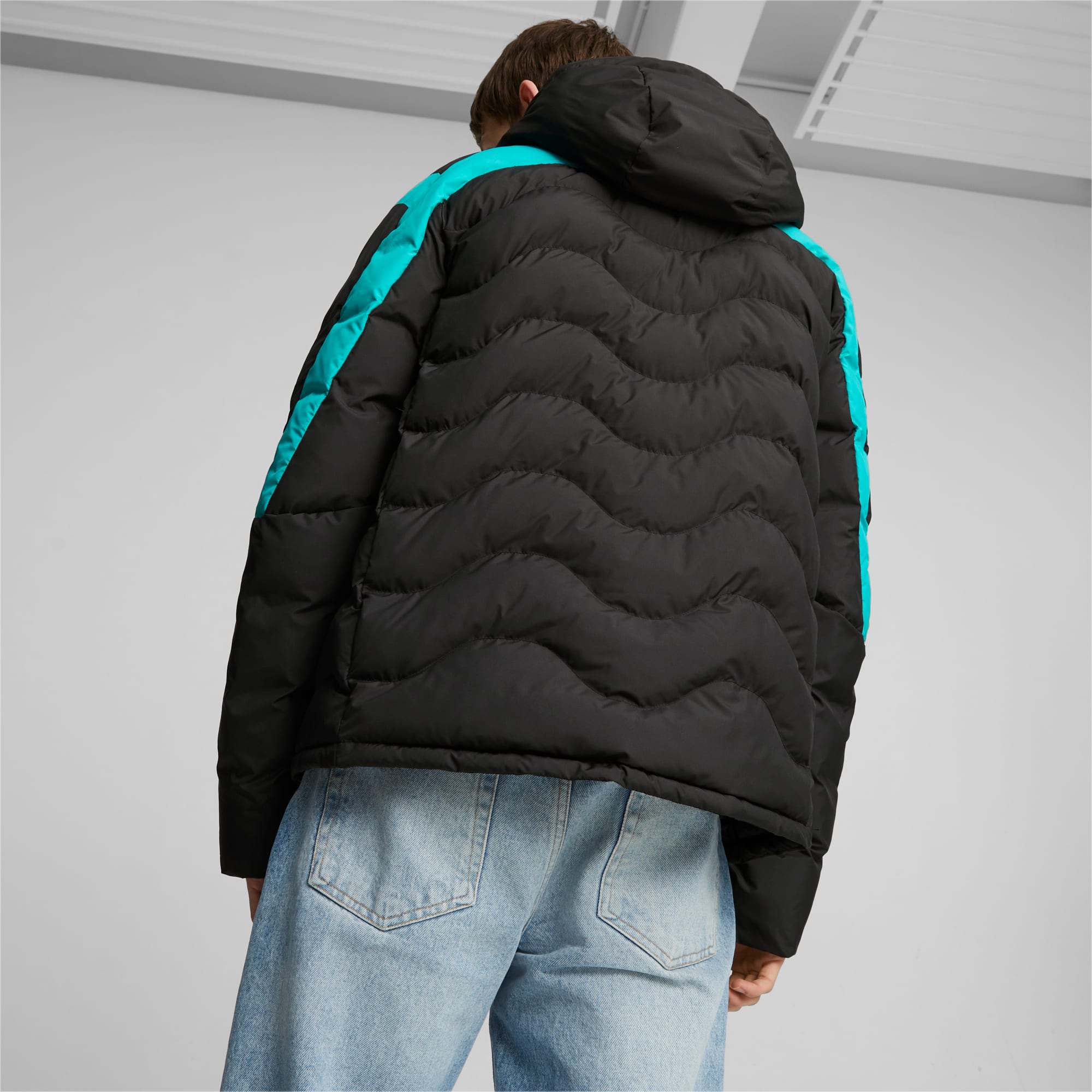Mercedes shop padded jacket