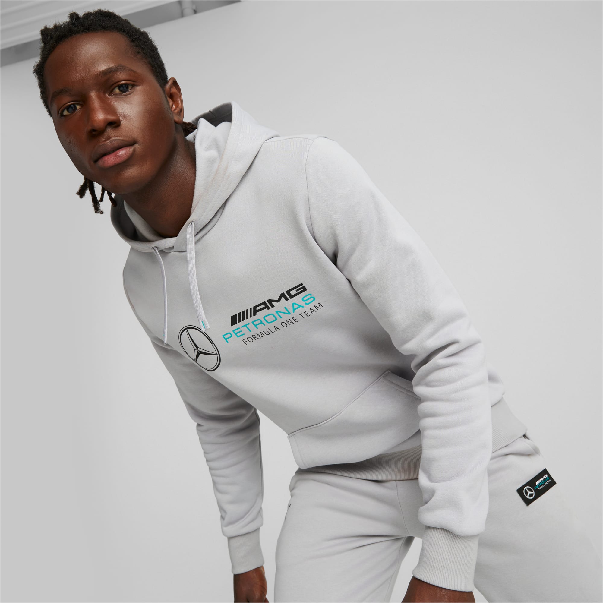 Felpa con cappuccio Mercedes AMG PETRONAS Motorsport da uomo PUMA