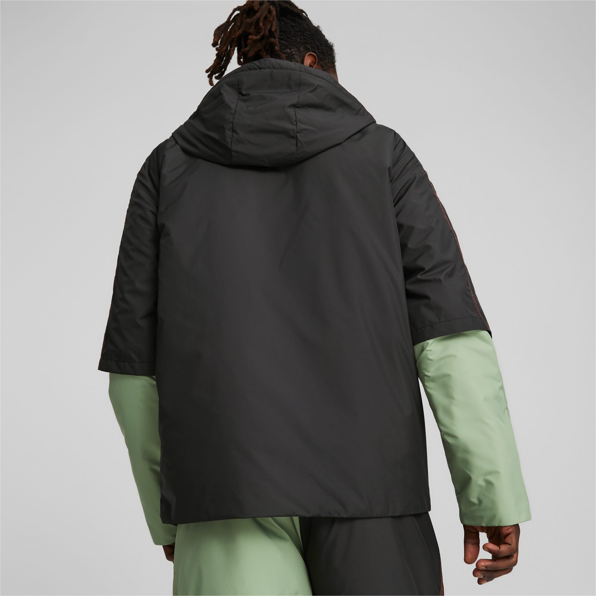 Mercedes men's cotton coat clearance