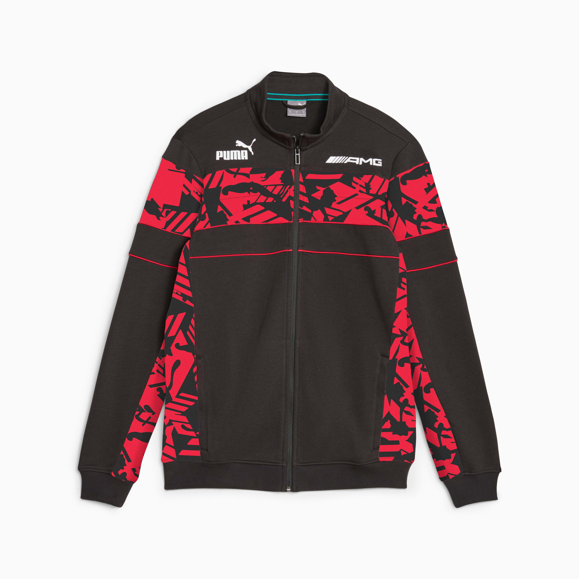 Mercedes AMG Camo SDS Men s Sweat Jacket PUMA