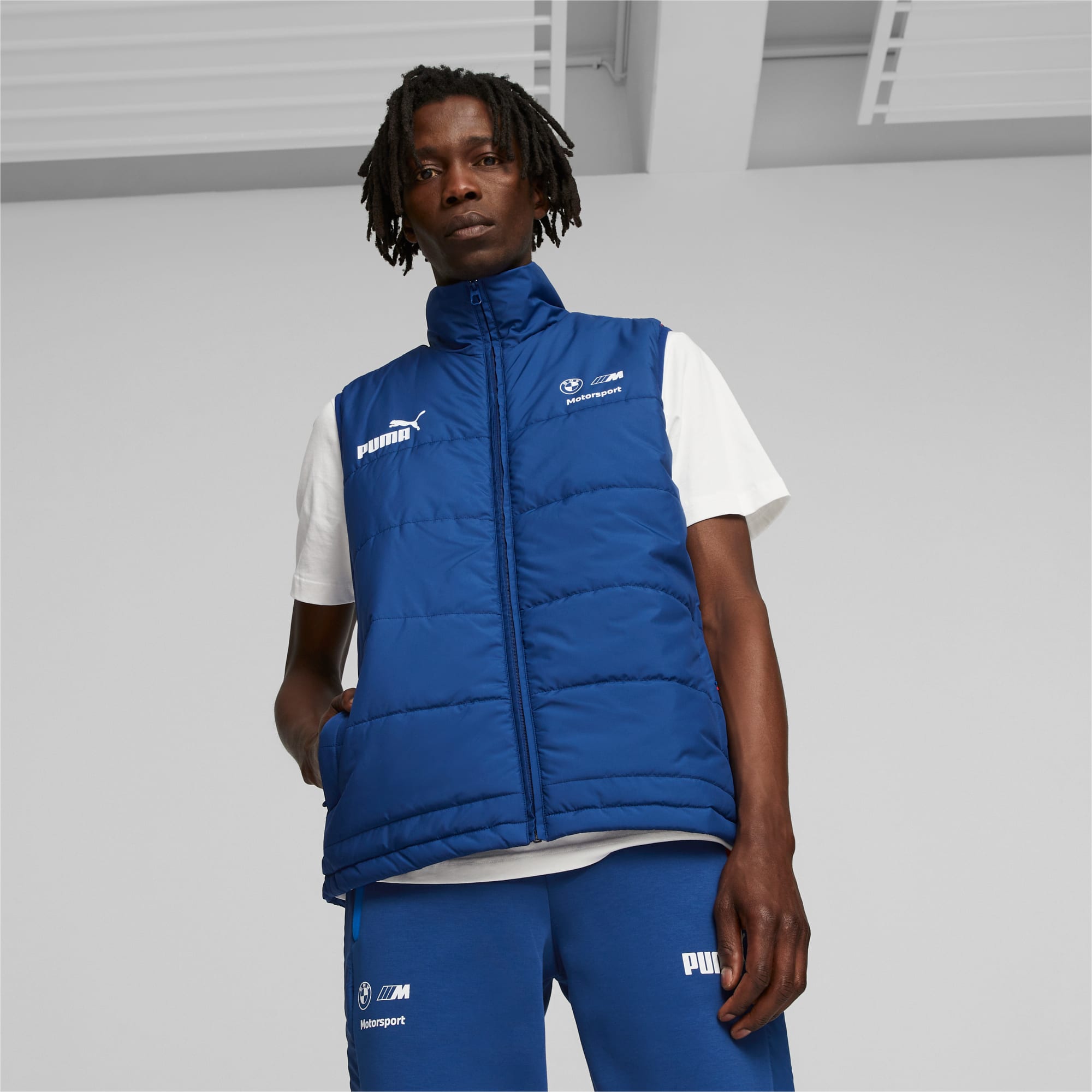Chaleco puffer MT7 BMW M Motorsport para hombre