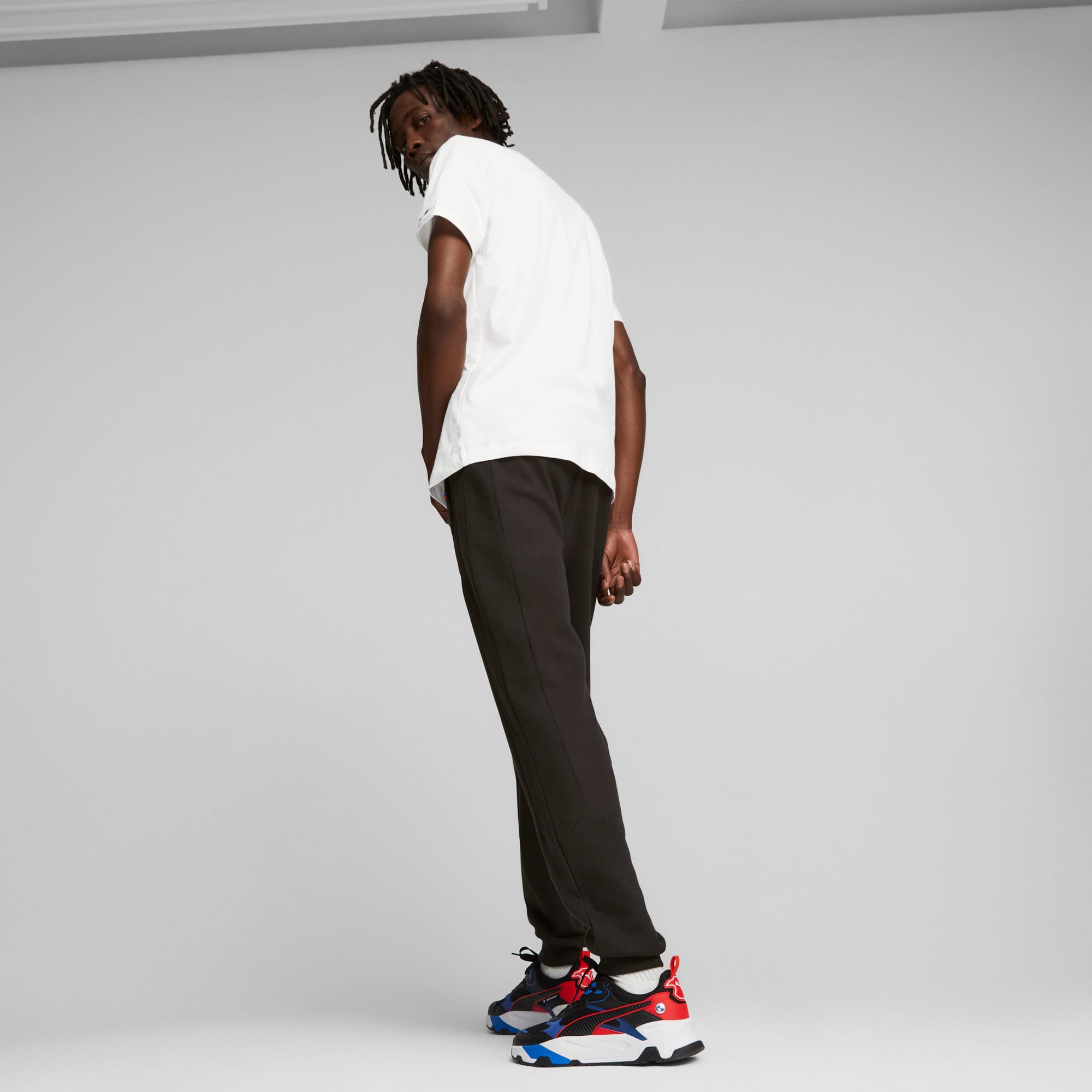 Puma bmw fleece jogger pants deals