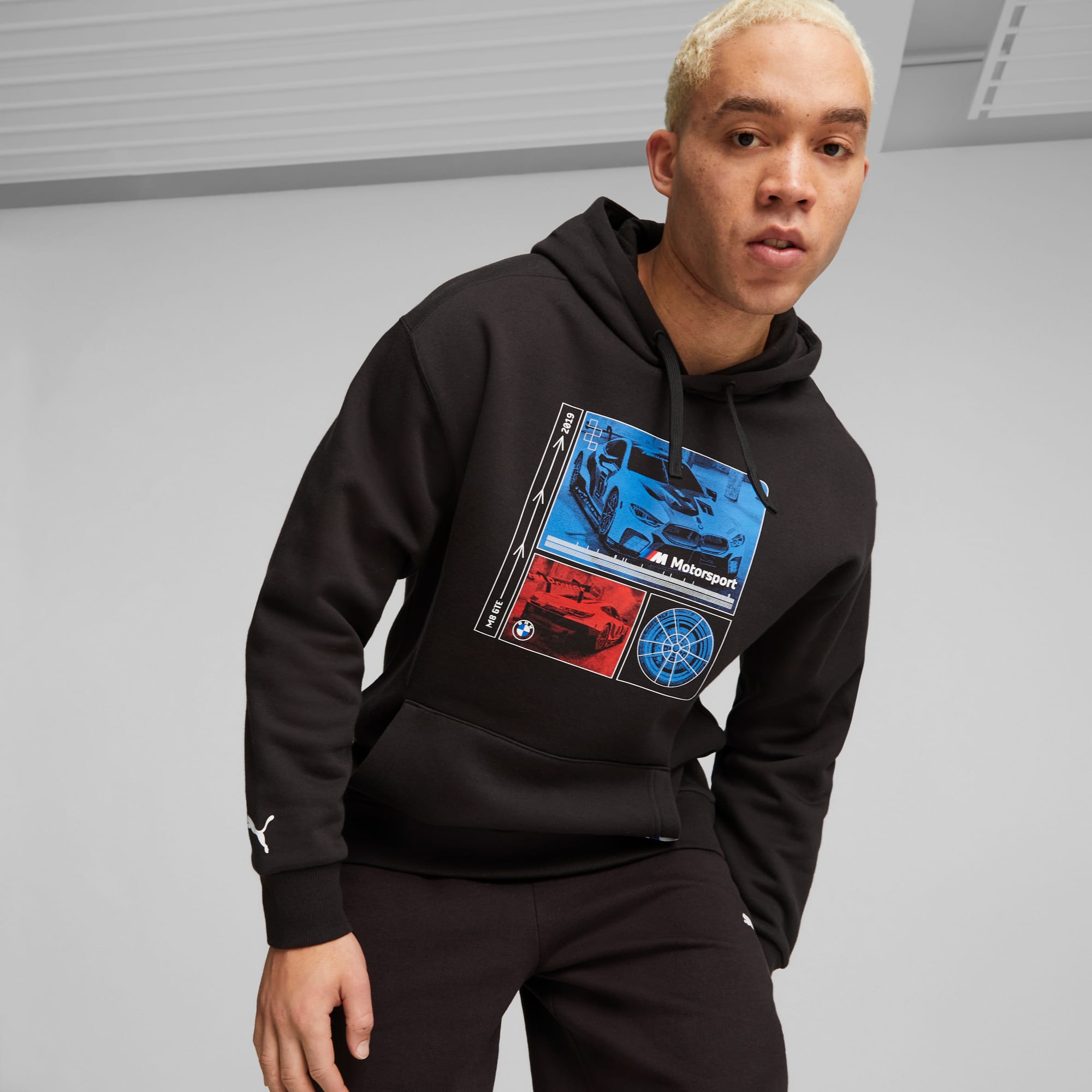  PUMA - Sudadera con capucha para hombre BMW MMS Statement, Day  Dream : Ropa, Zapatos y Joyería