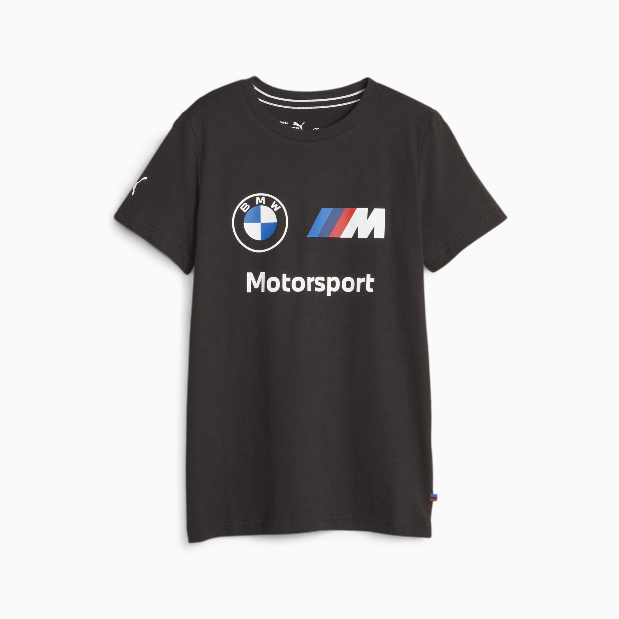 BMW M Motorsport Essentials Kids' Logo Tee | PUMA