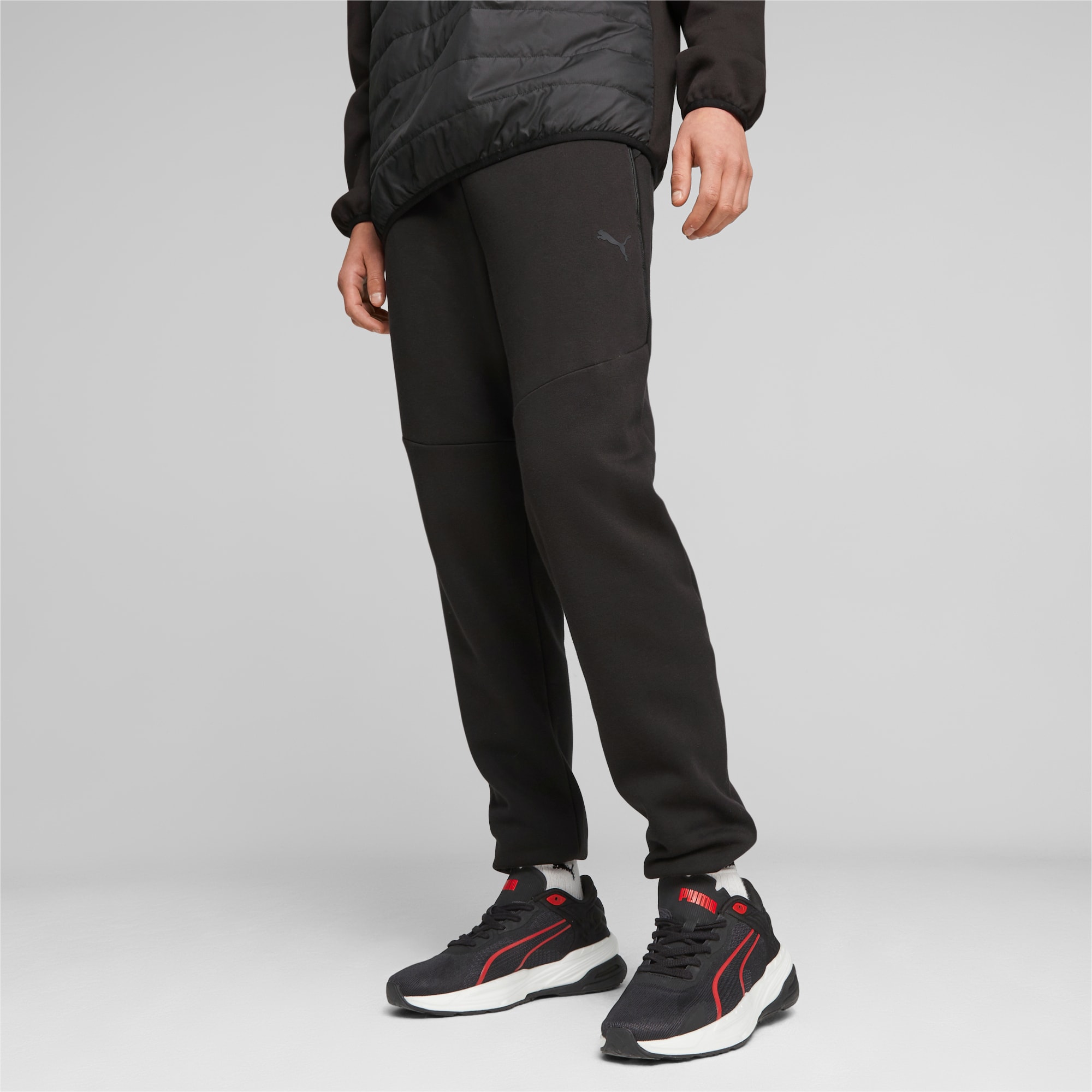 Puma Pumatech Sweatpants FL Ανδρικό Παντελόνι με Λάστιχο (621294