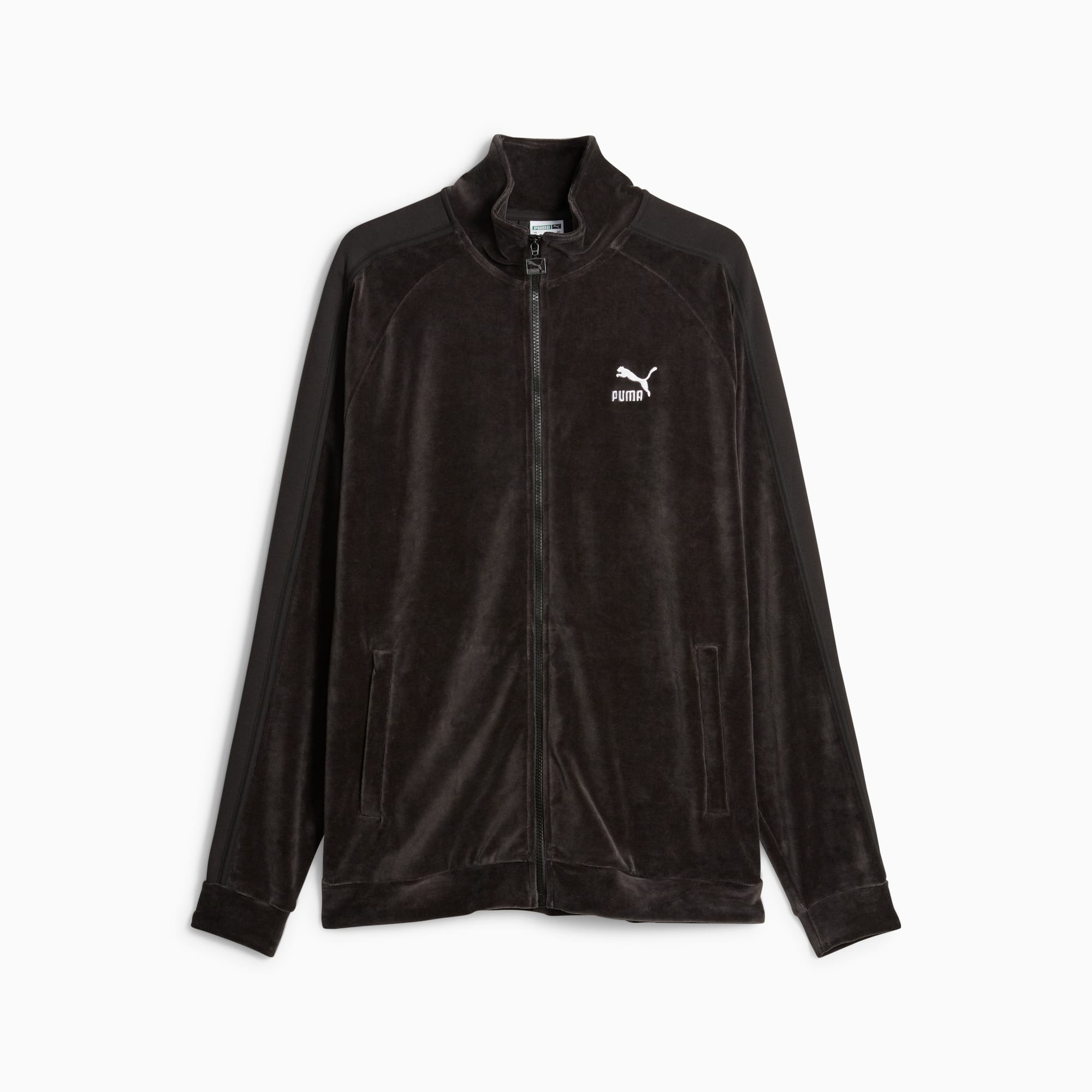 T7 Men's Velour Track Jacket