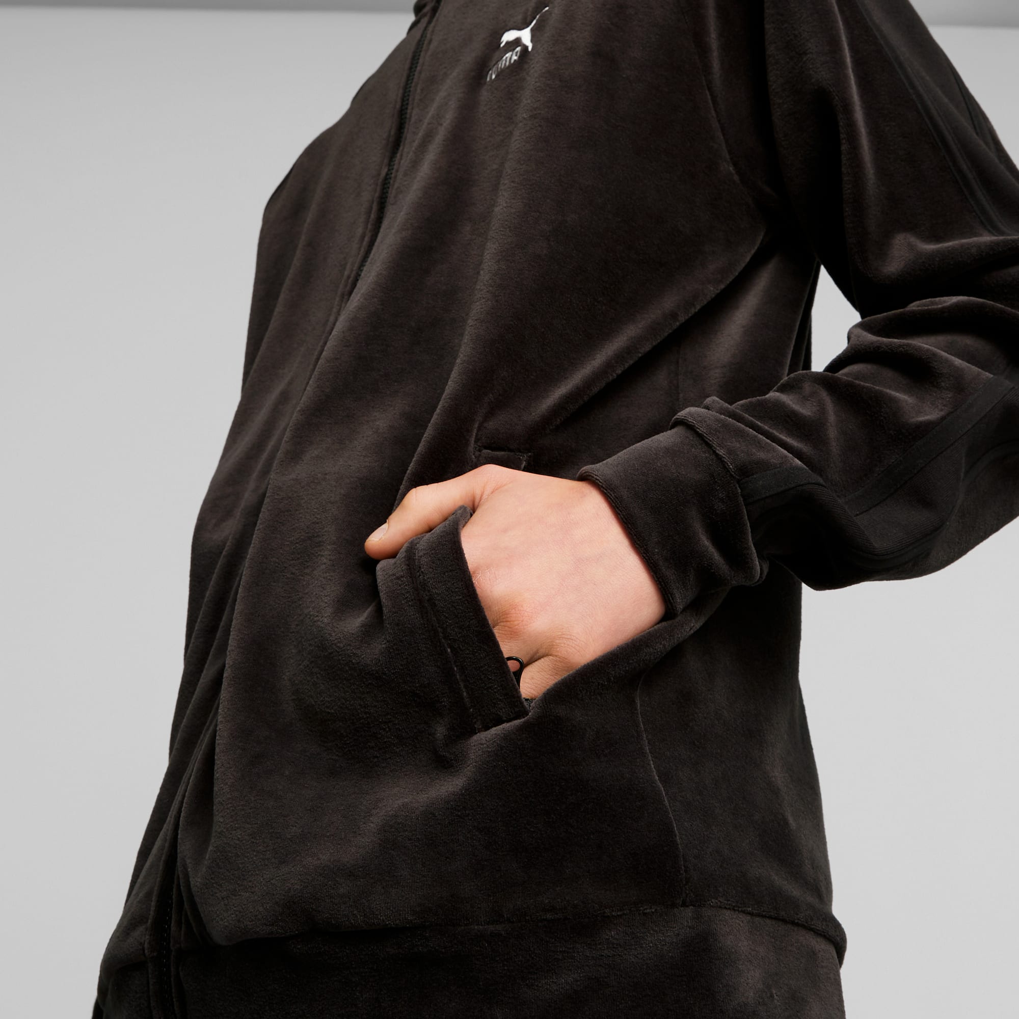 T7 Men s Velour Track Jacket PUMA