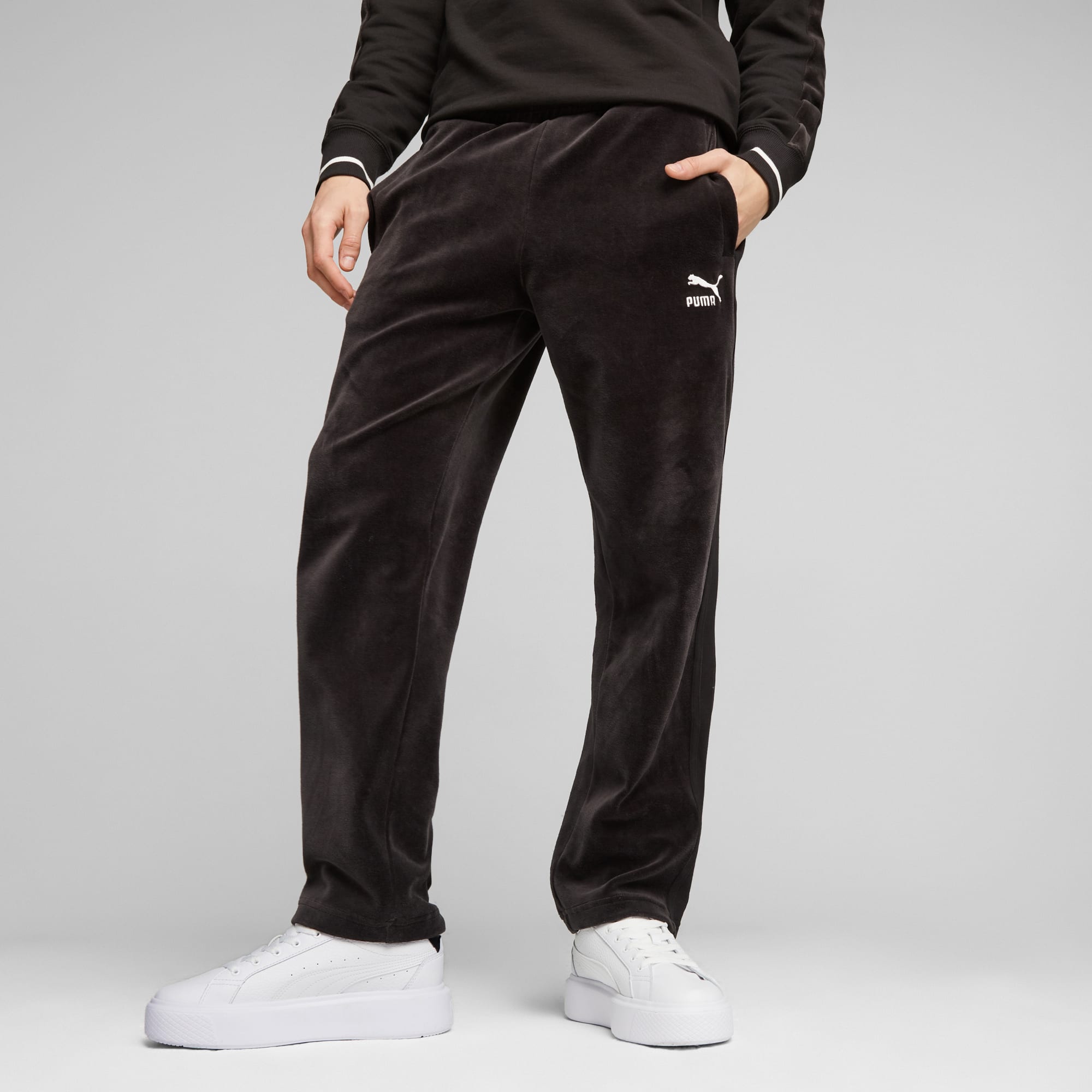 PUMA × Pokémon: Puma Black T7 Track Pants - Adult