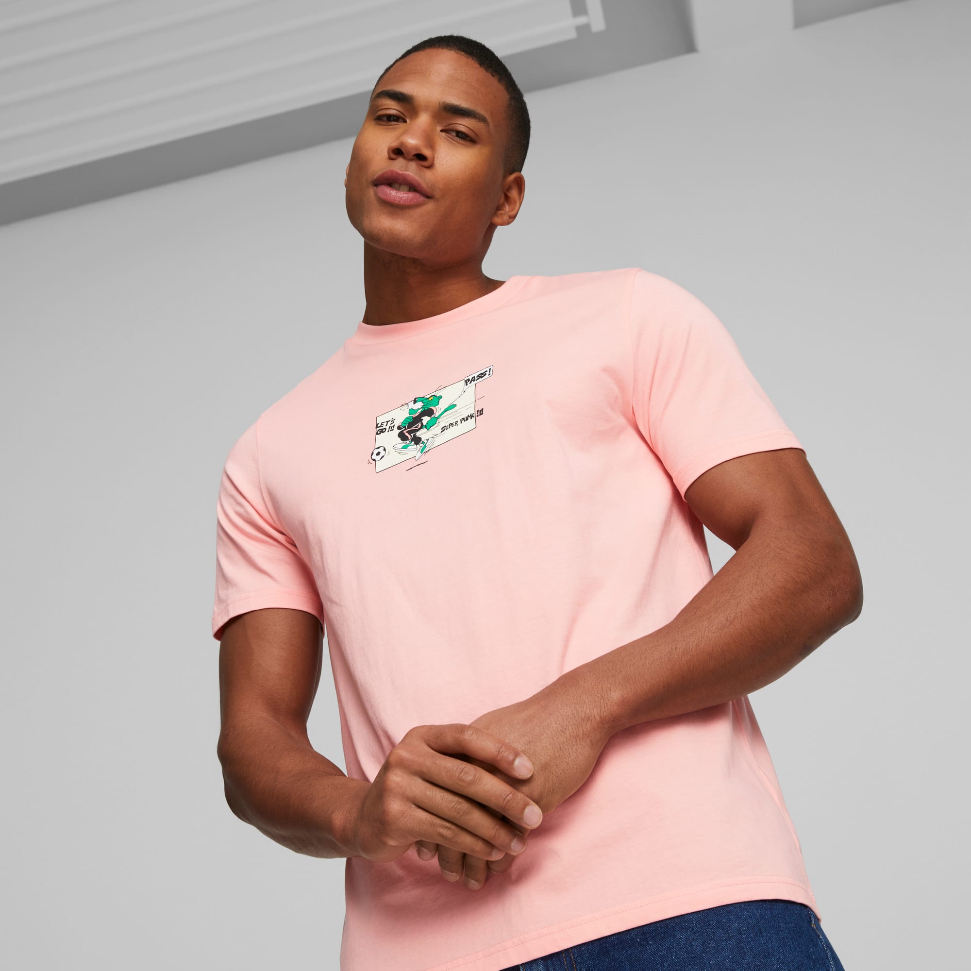 Puma t cheap shirt rosa