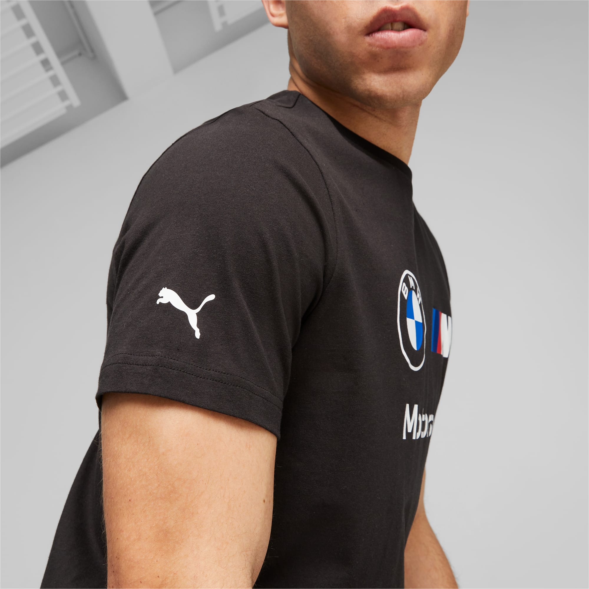 T-shirt BMW Motorsport Puma Bleu 533549-04 - Enfant