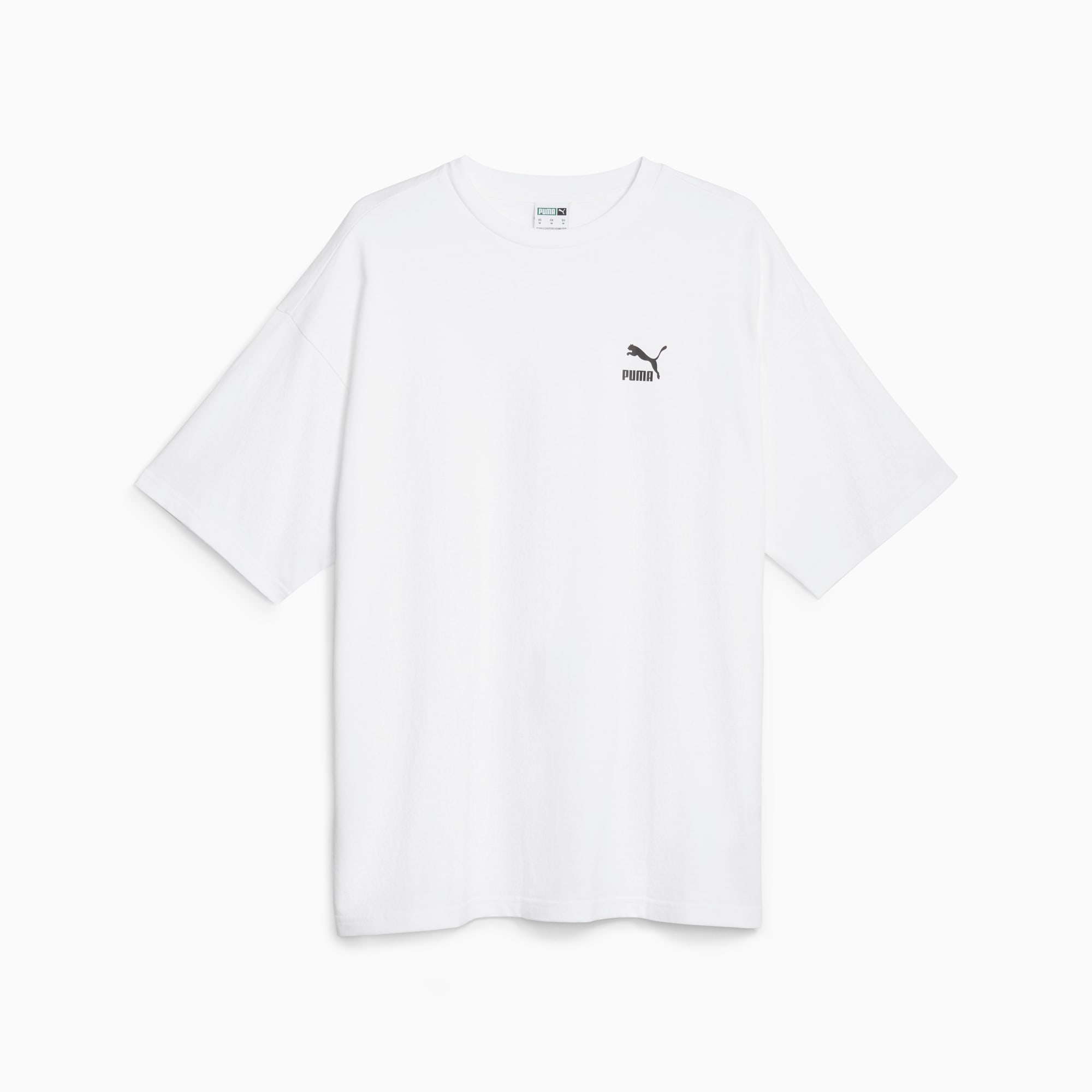 Puma white shirt store