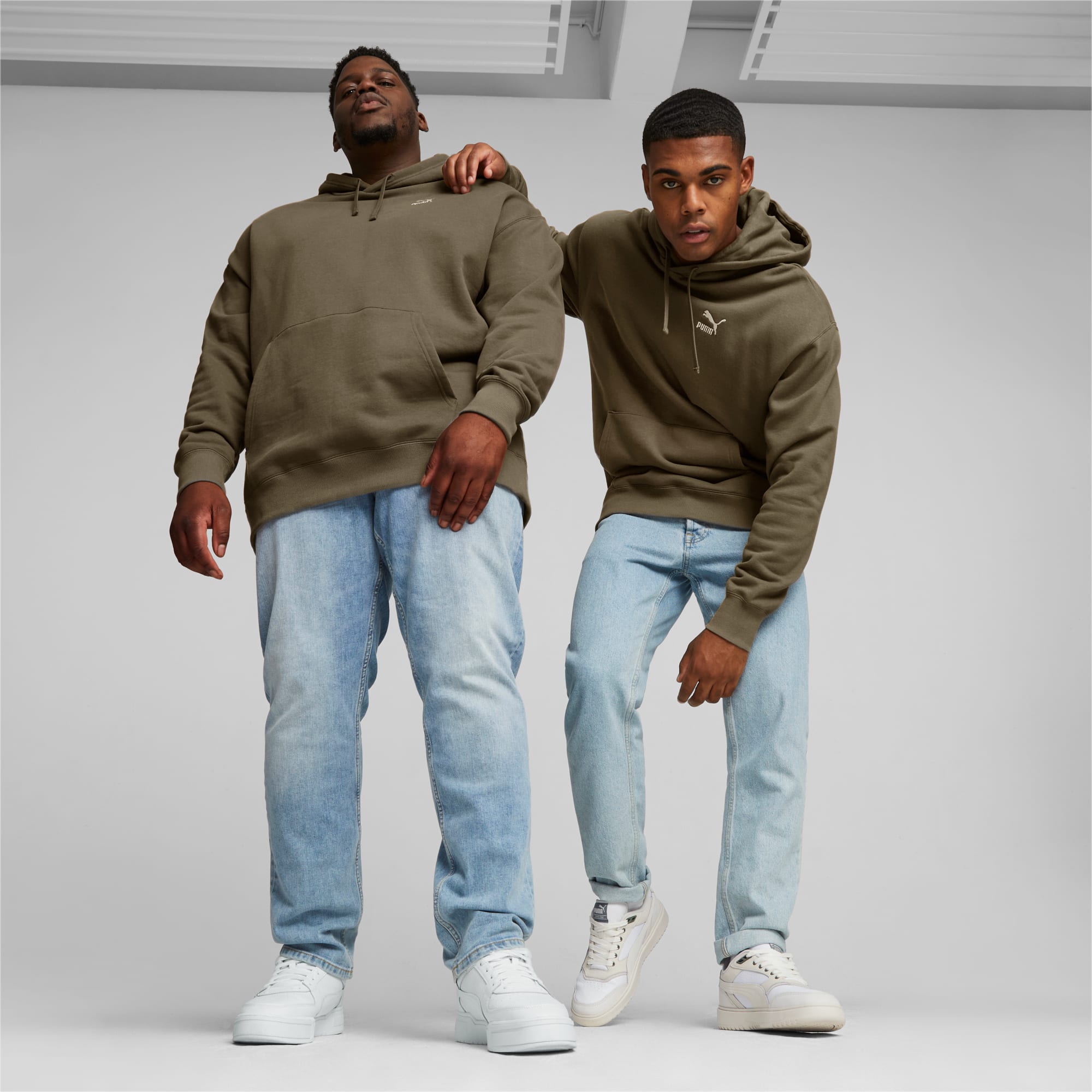 Felpa puma uomo con cappuccio top