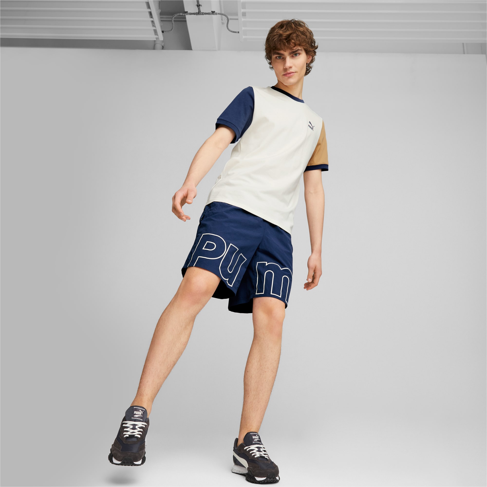 PUMA TEAM Men s Relaxed Shorts Persian Blue PUMA Shop All Puma PUMA