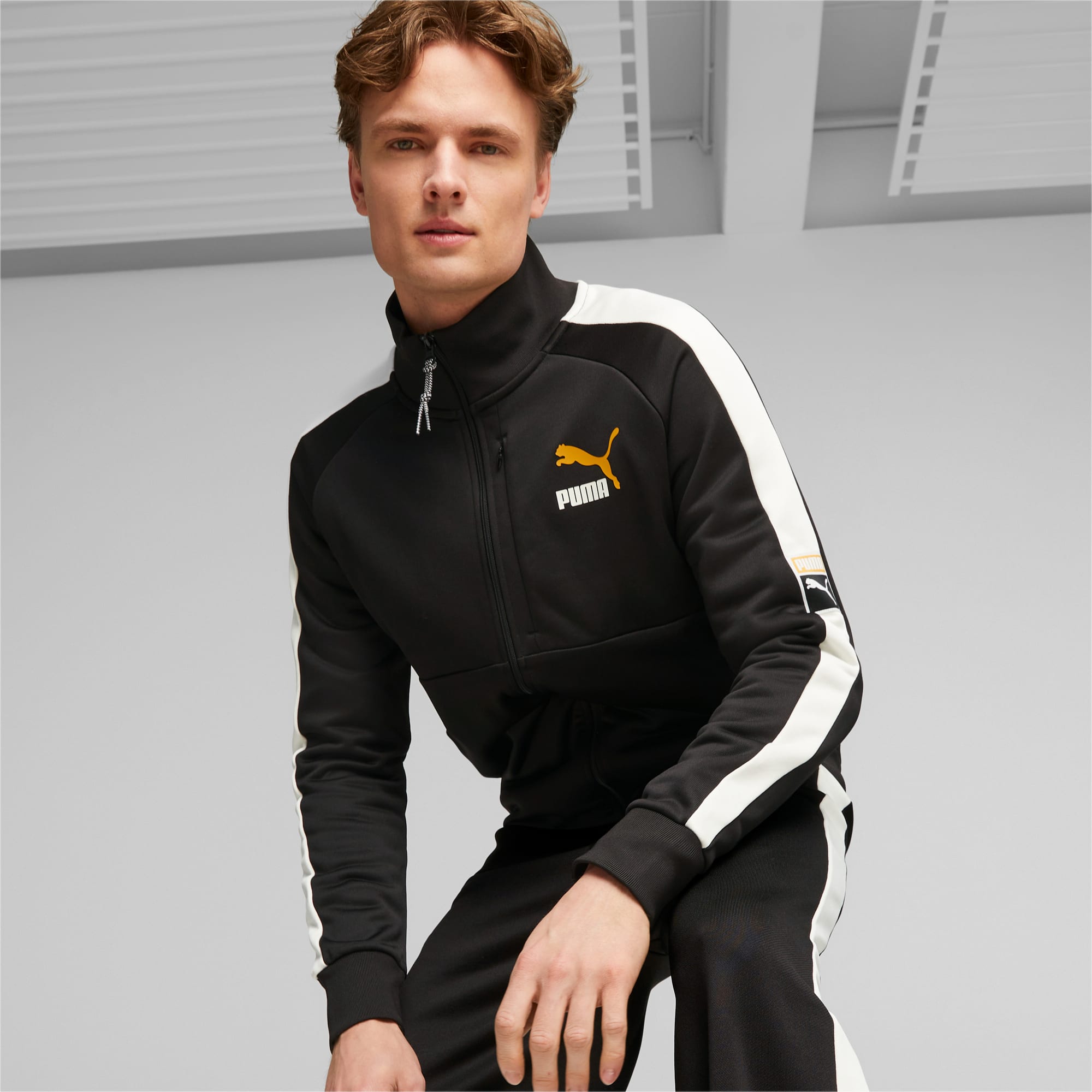 Puma men's track jacket store