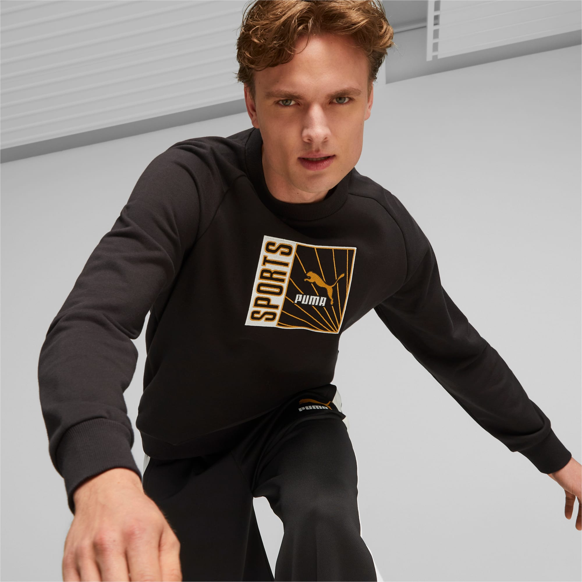 Long-Sleeved Regular Shirt With Placed Graphic - Men - Ready-to