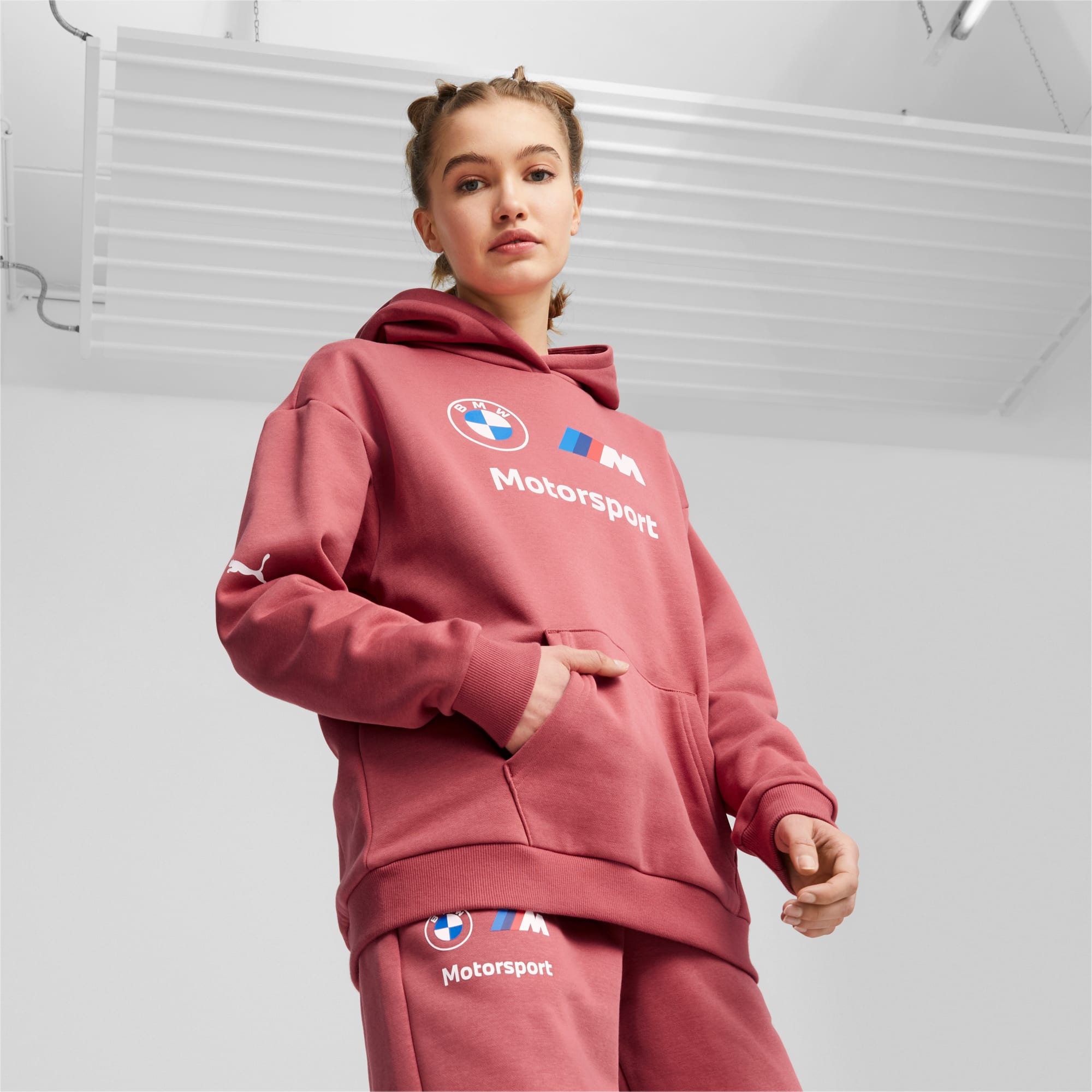 Felpa con cappuccio BMW M Motorsport Essentials da donna