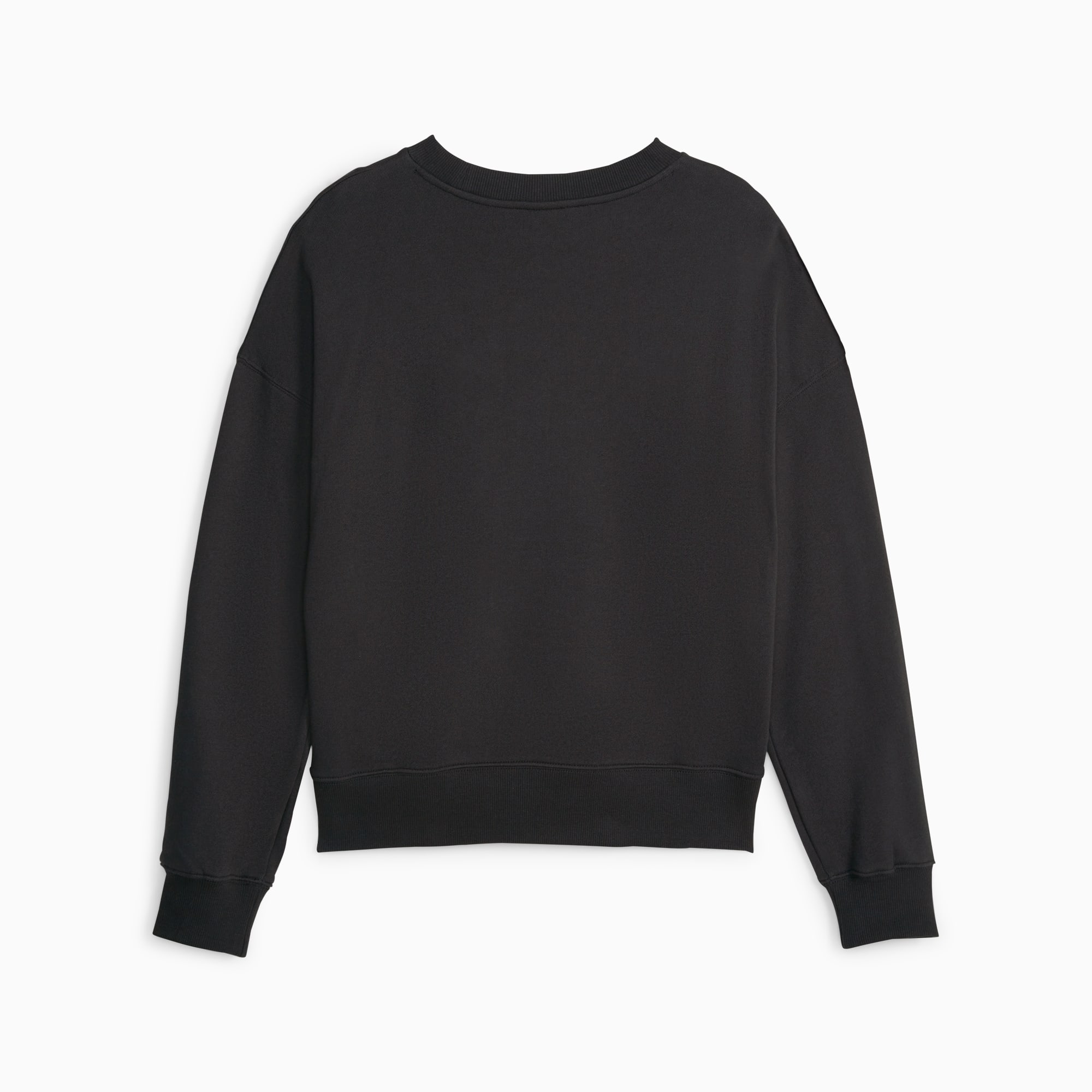 Womens long black sweatshirt 2025