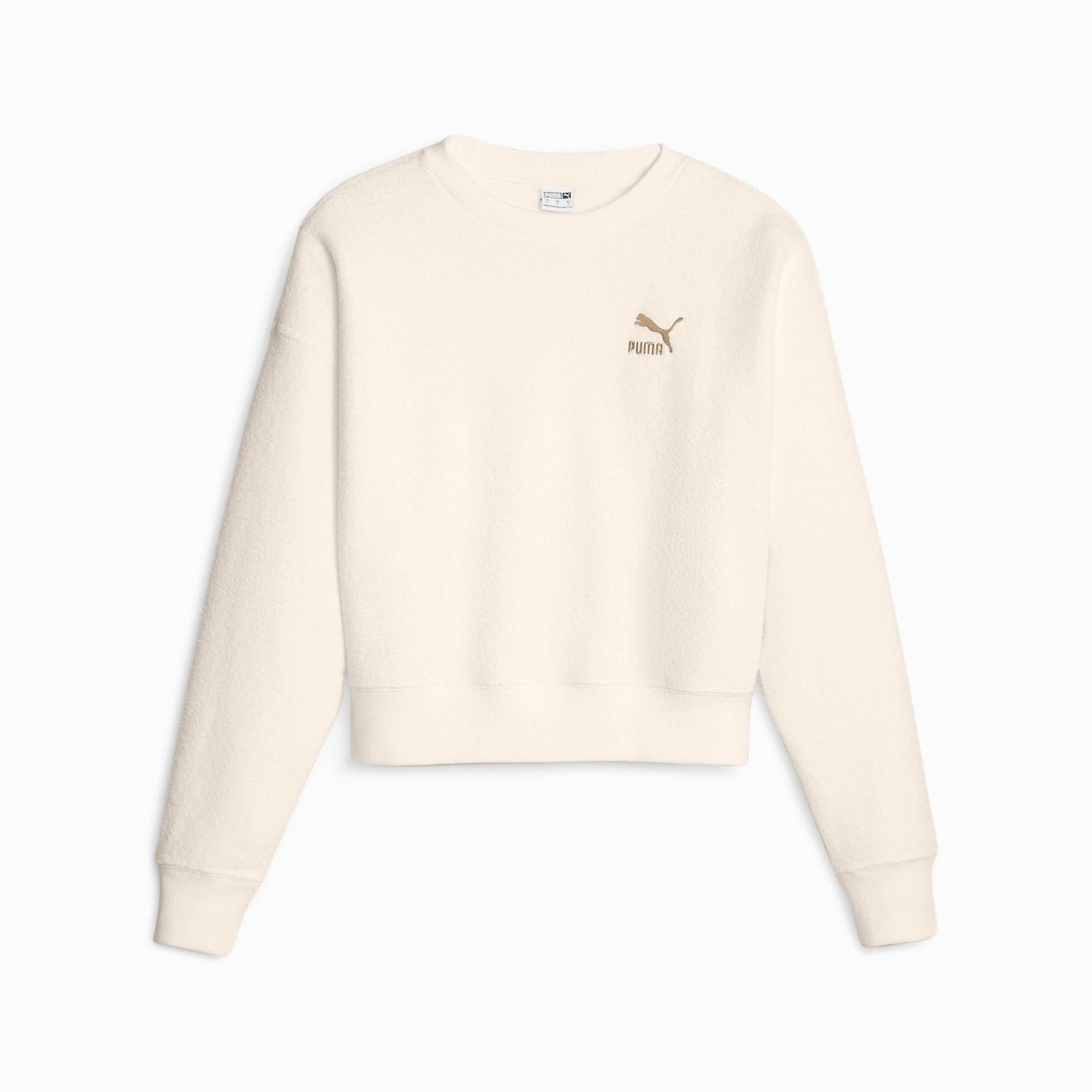 puma white sweatshirt womens