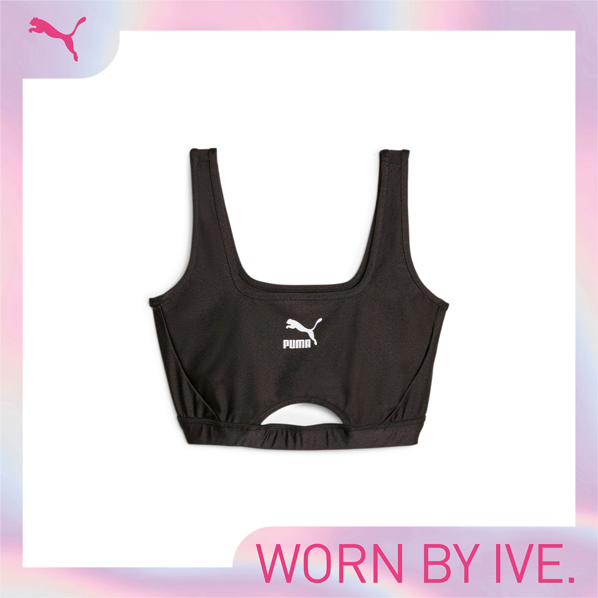 Red puma new arrivals crop top