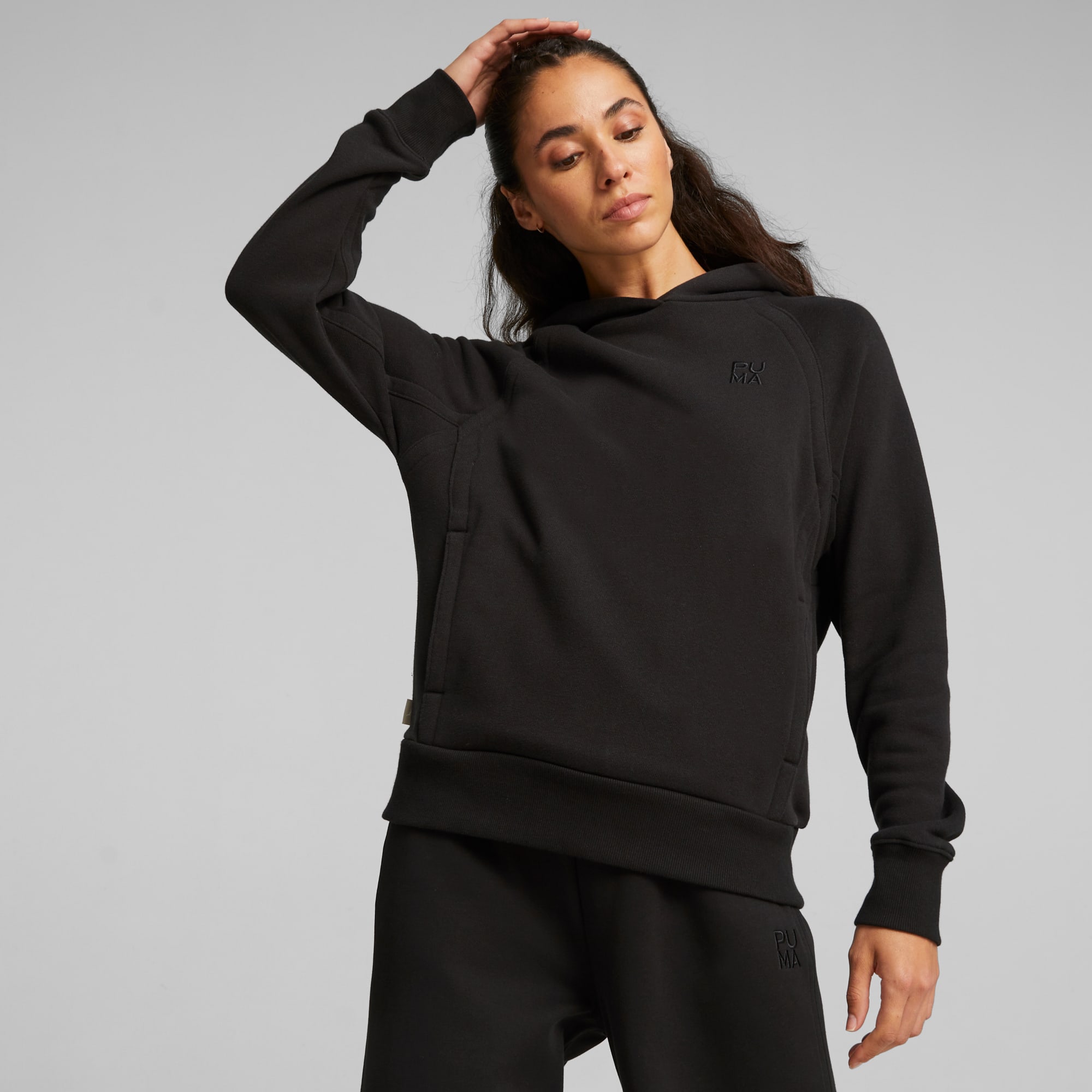 Infuse Women's Half-Zip Oversized Sweatshirt