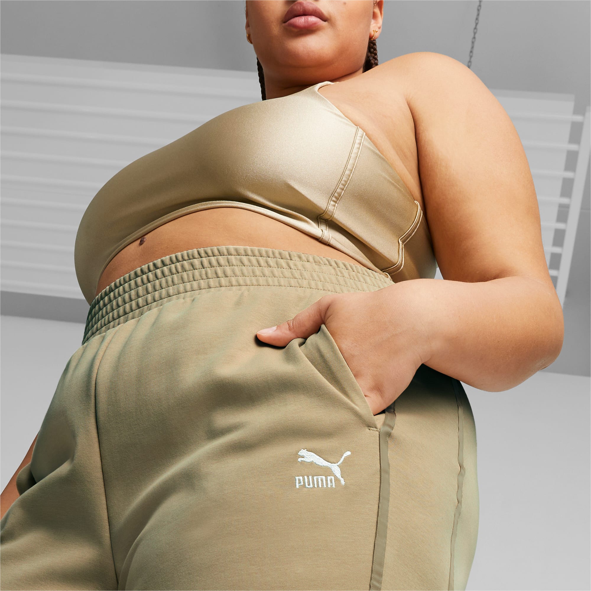 Puma plus size store pants