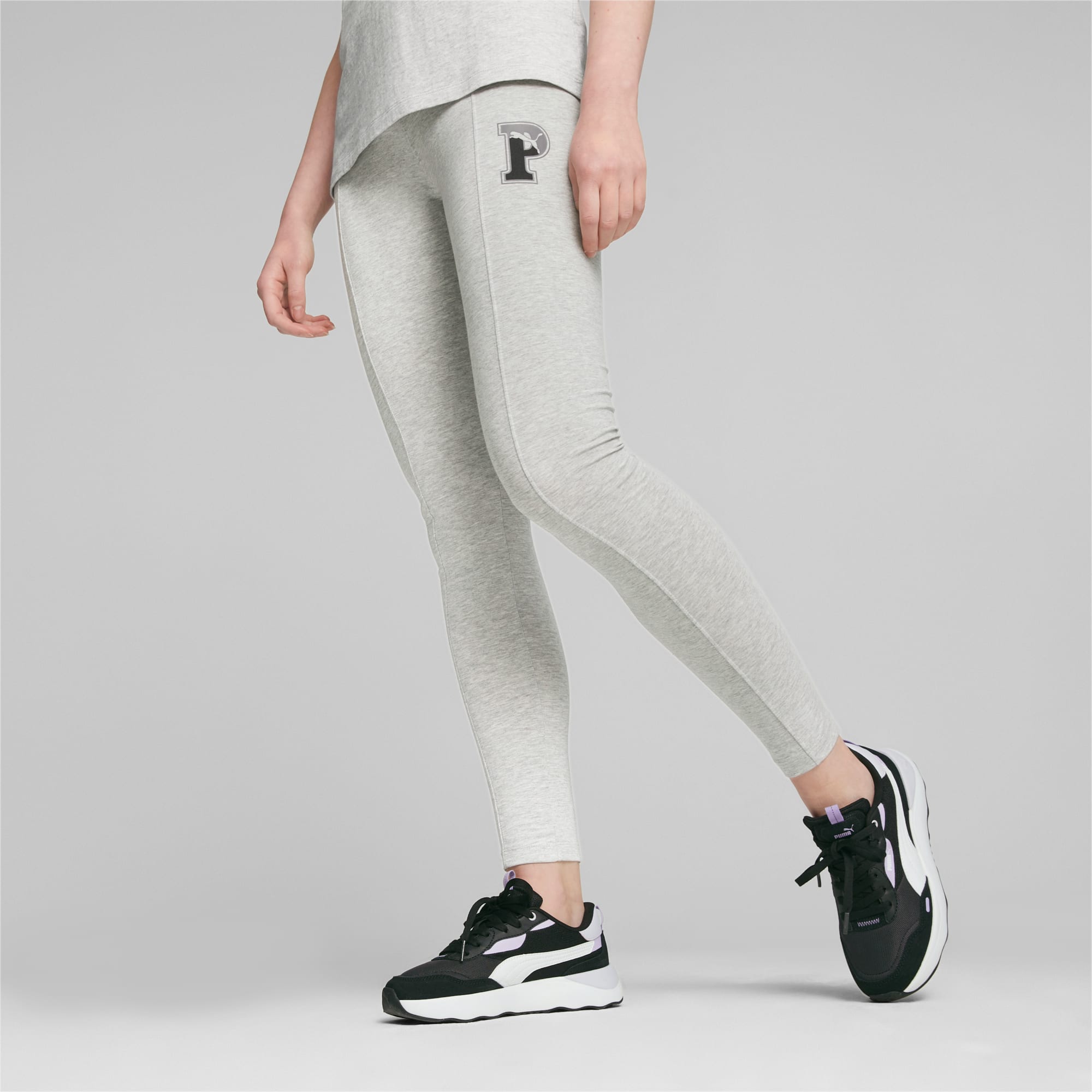 Puma grey leggings women's discount