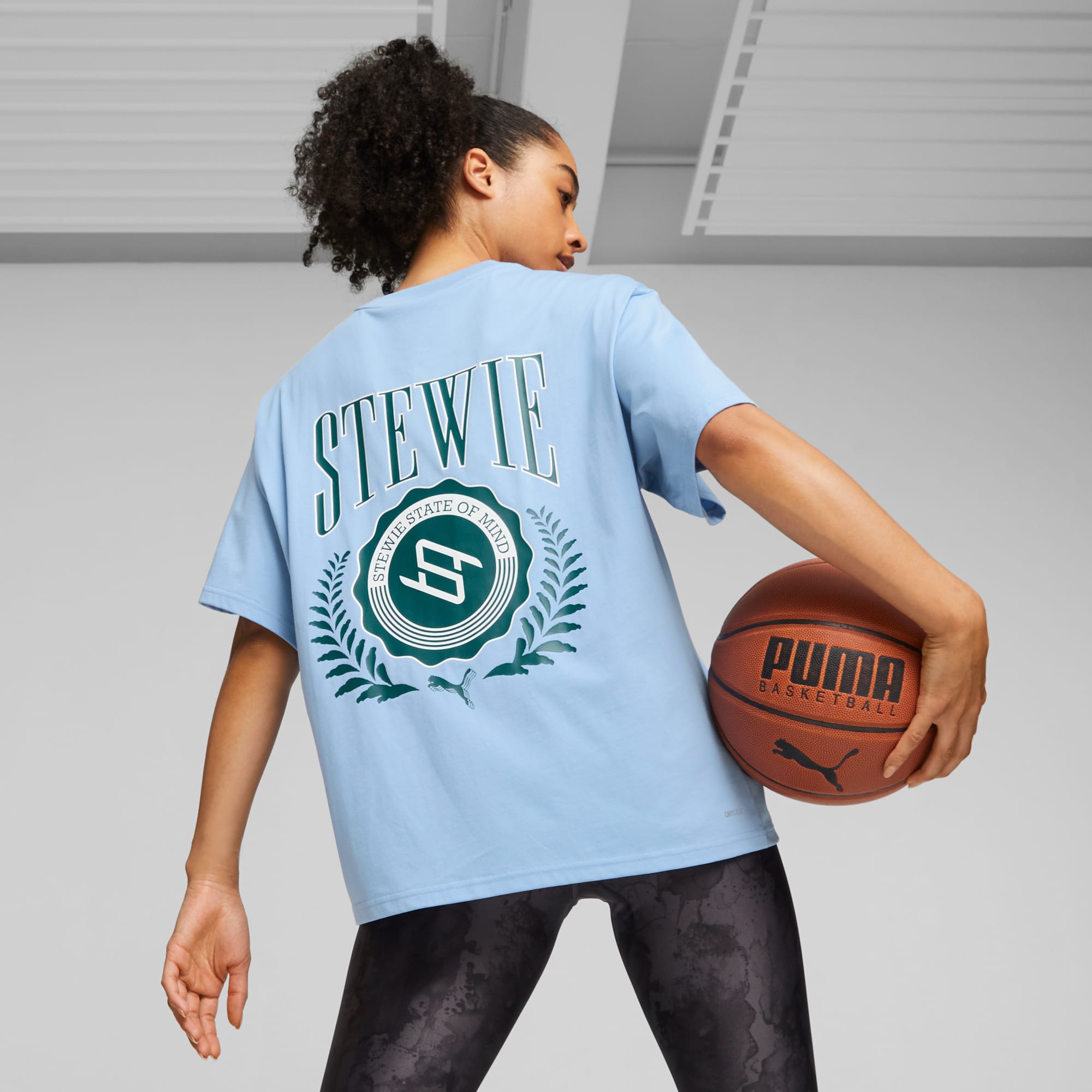 T shirt da basket STEWIE x WATER da donna PUMA
