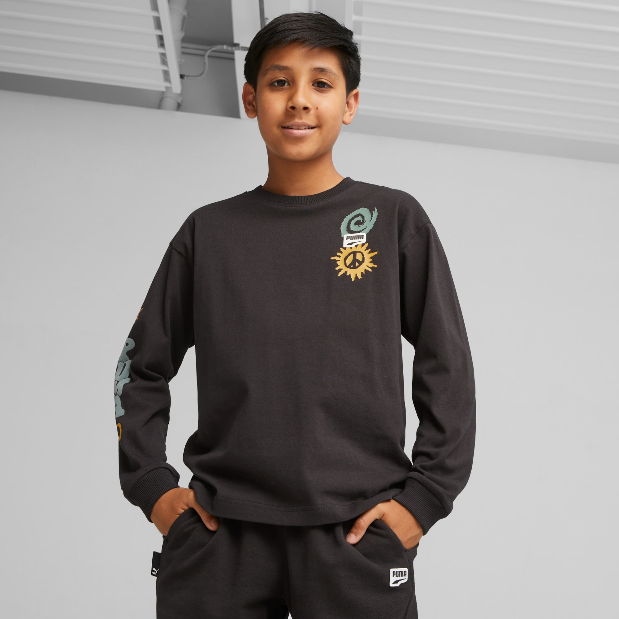 Puma round neck t shirts full sleeve 2025