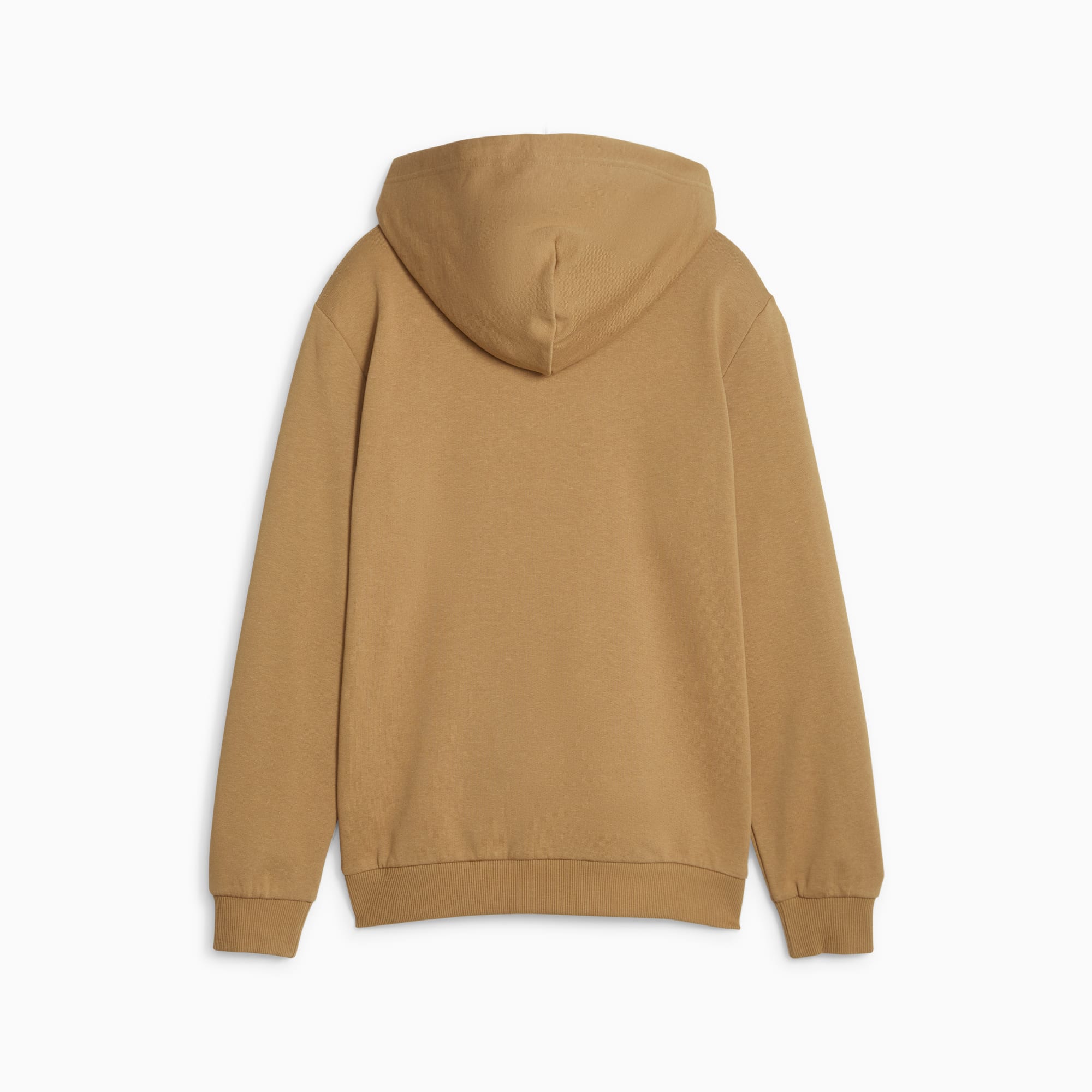 PUMA Downtown color block logo hoodie in beige