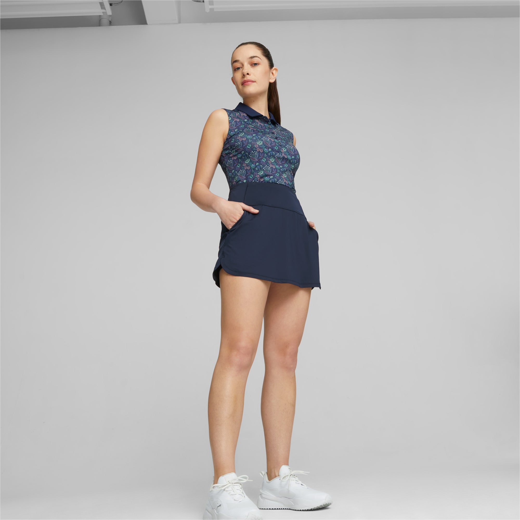 PUMA x LIBERTY Women s Sleeveless Golf Polo PUMA Shop All Puma