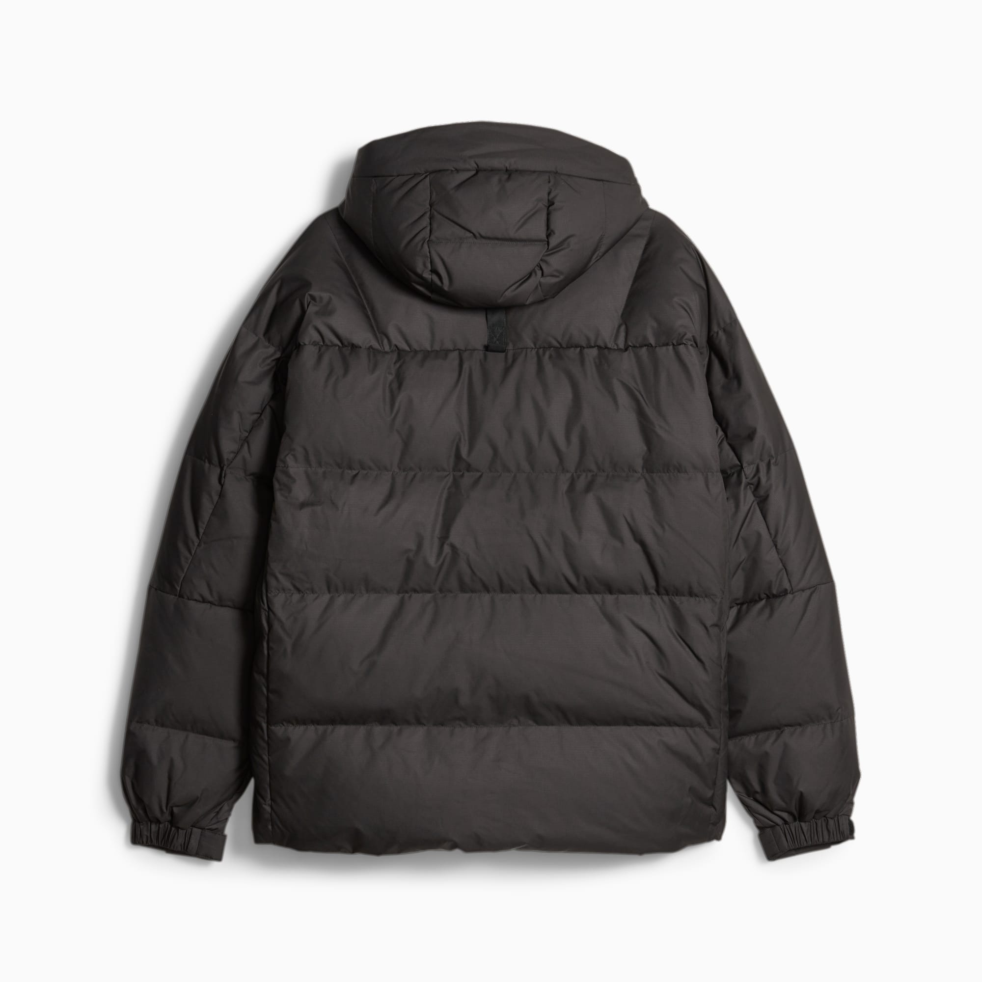 Puma down filled deals black jacket with hood