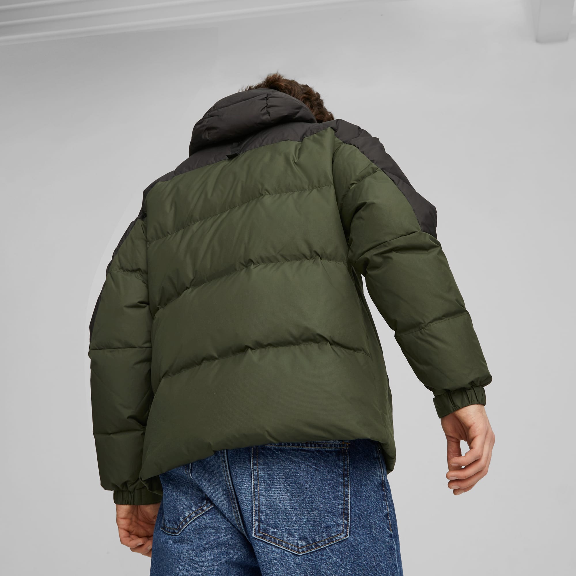 Puma essentials 400 down hd men's jacket store