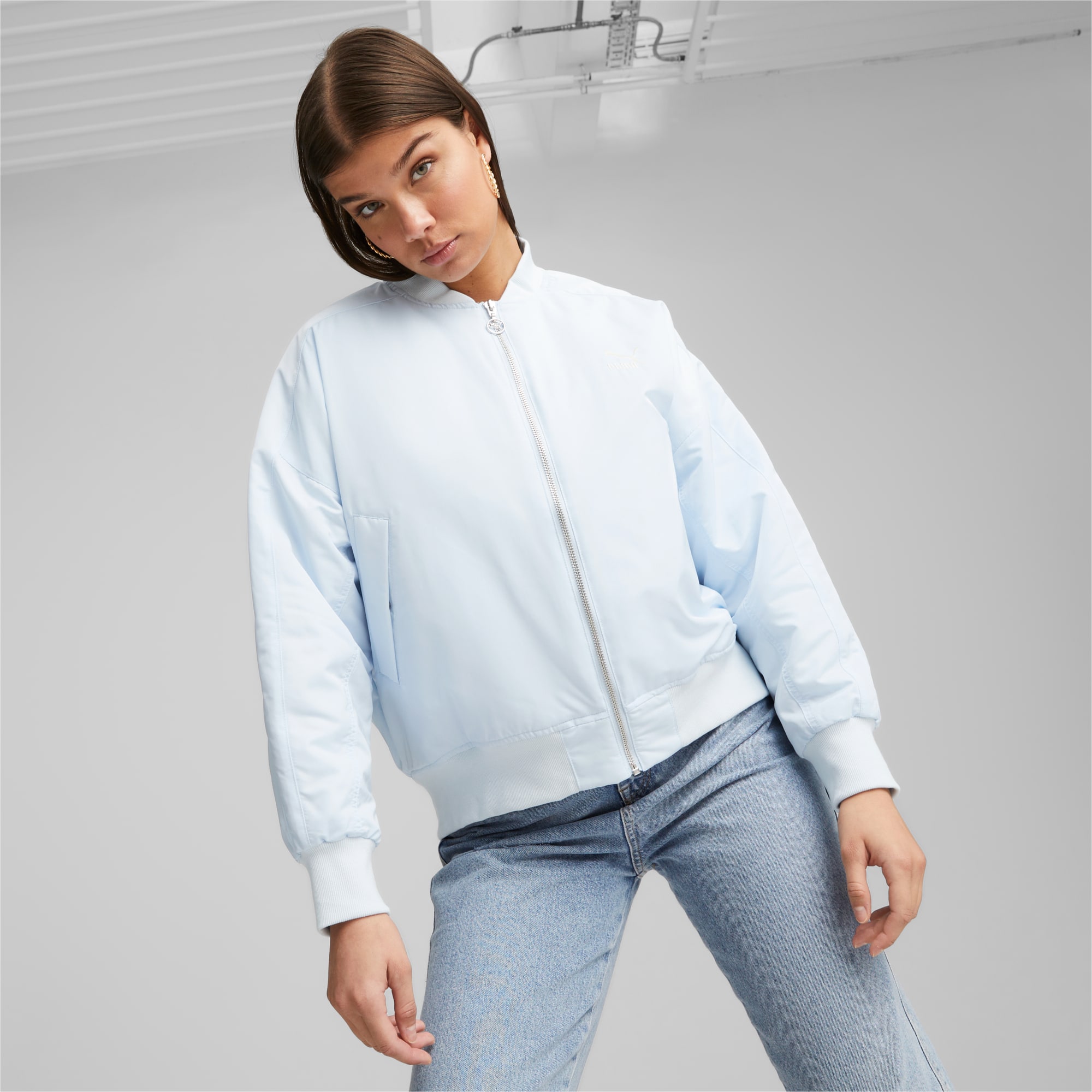 PUMA公式】ウィメンズ T7 シャイニー ボンバー ジャケット