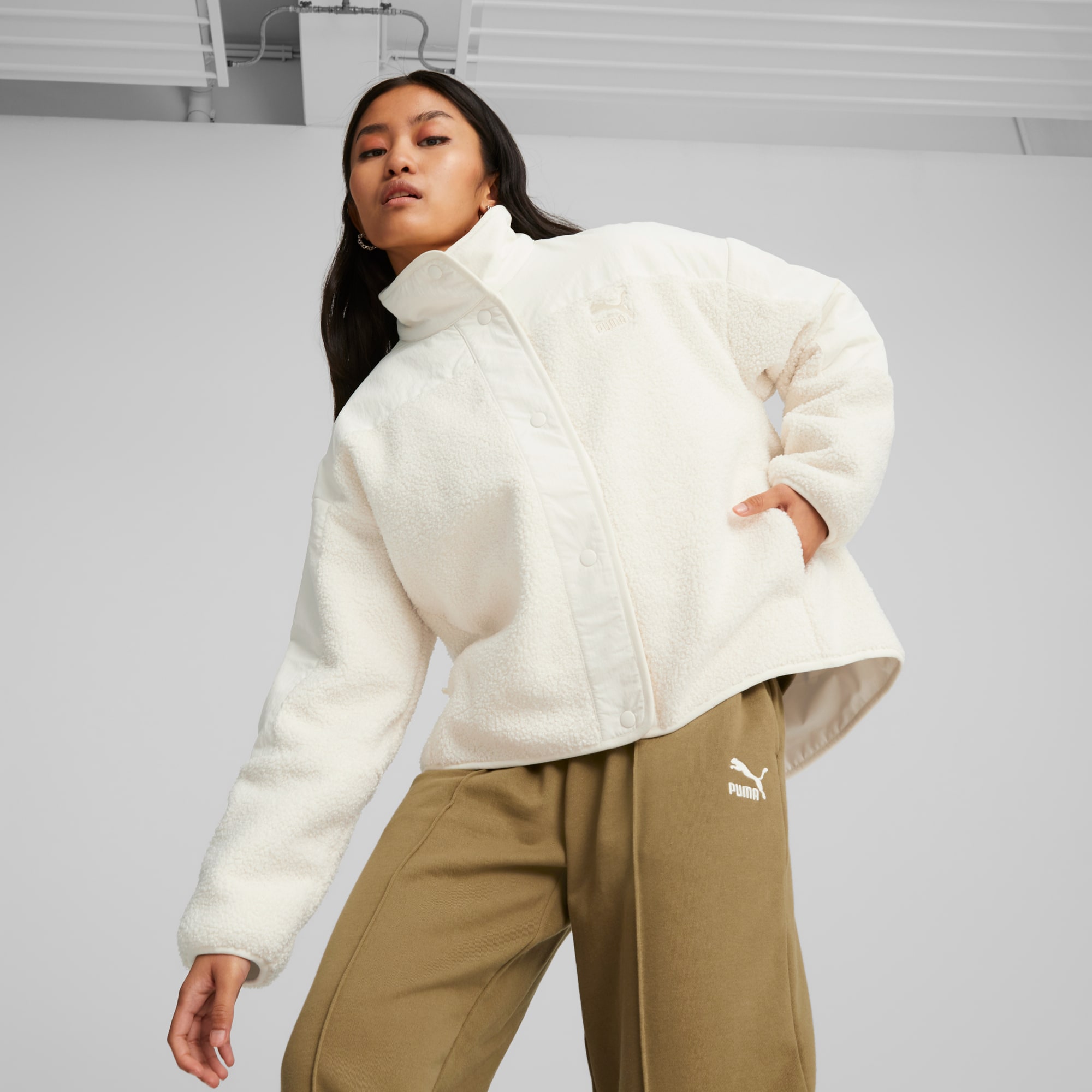 Puma fleece on sale jacket