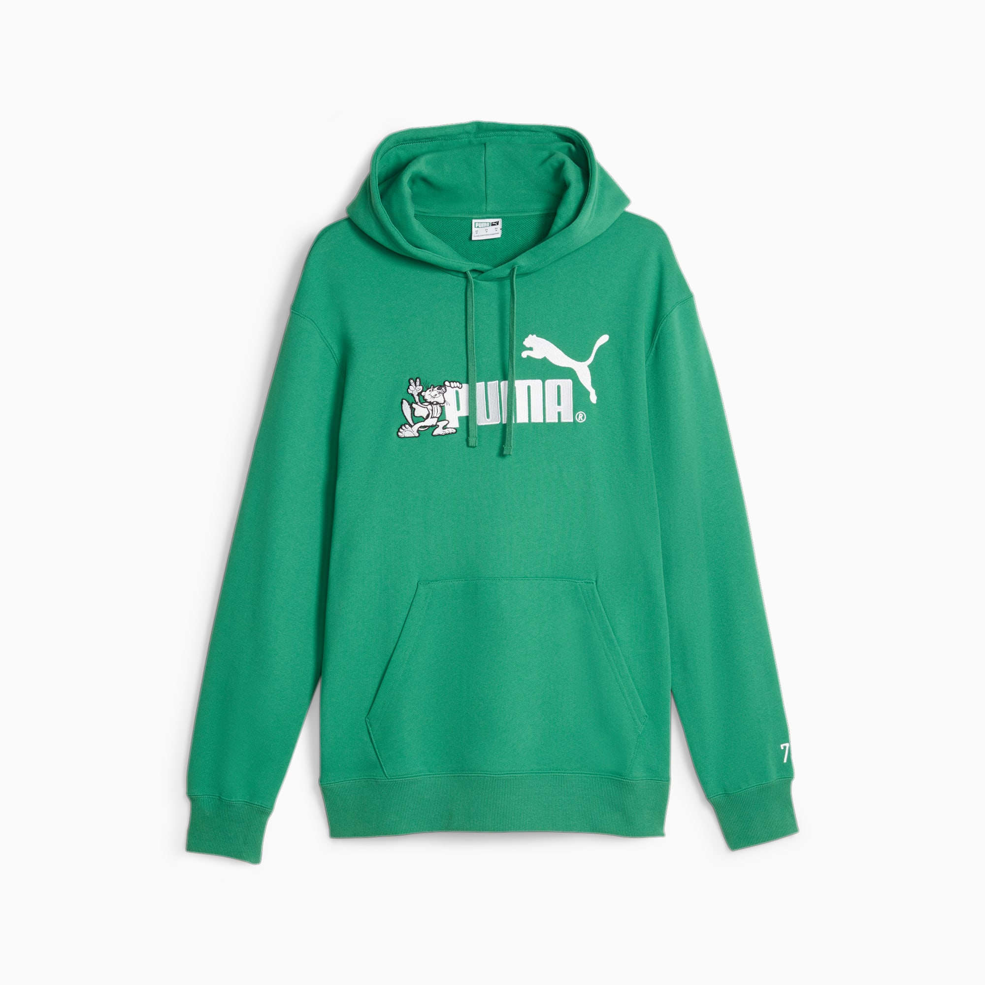 Puma green hoodie sports direct outlet