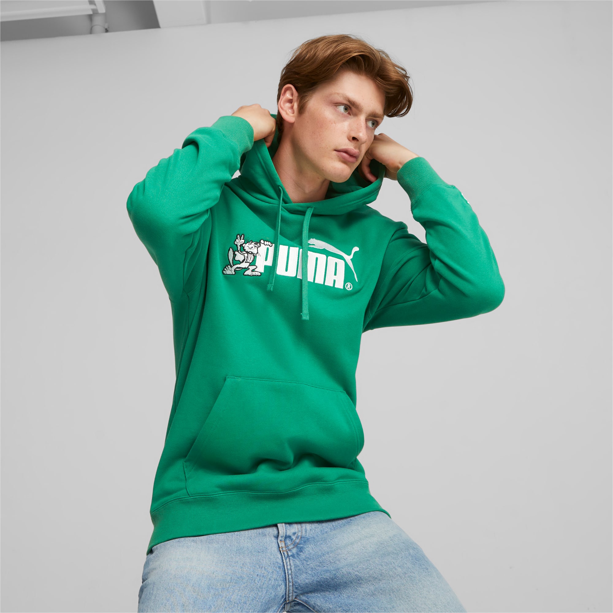 NO.1 LOGO Hoodie Archive Green PUMA Shoes PUMA