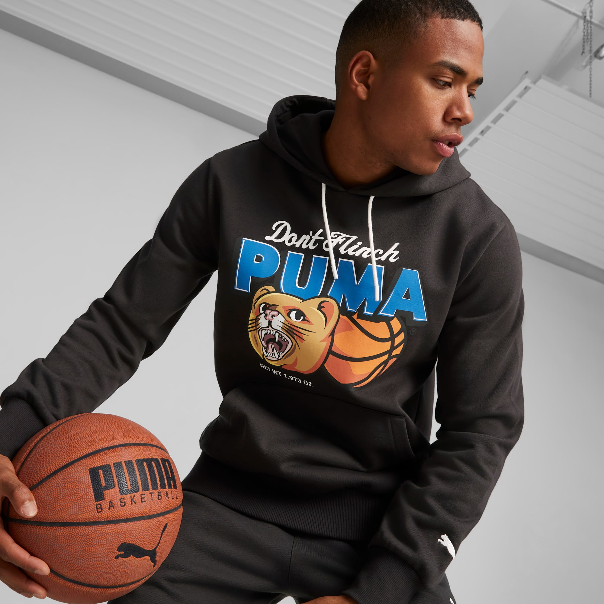 Puma panel script boyfriend hoodie 2025