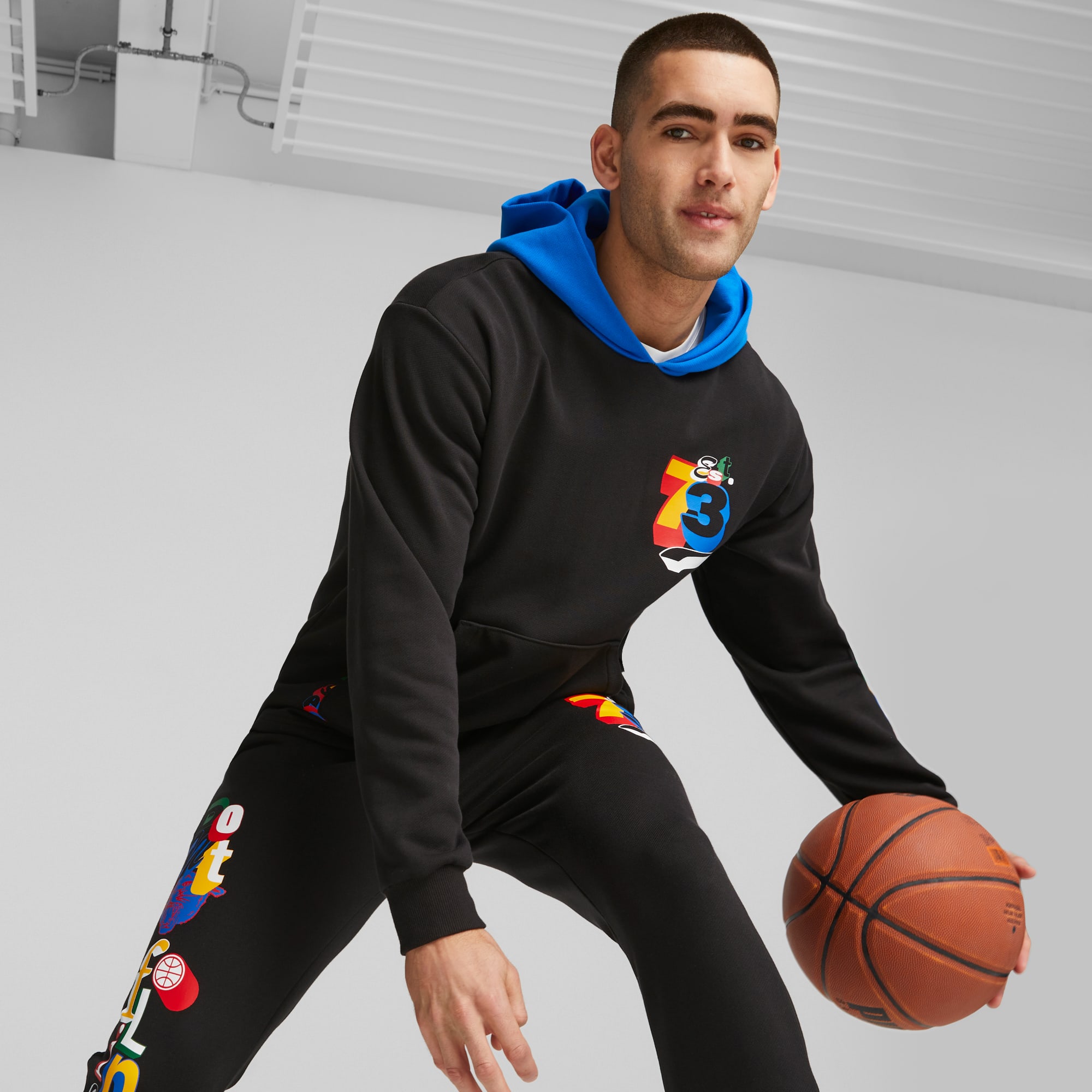 Puma basketball hoodie top