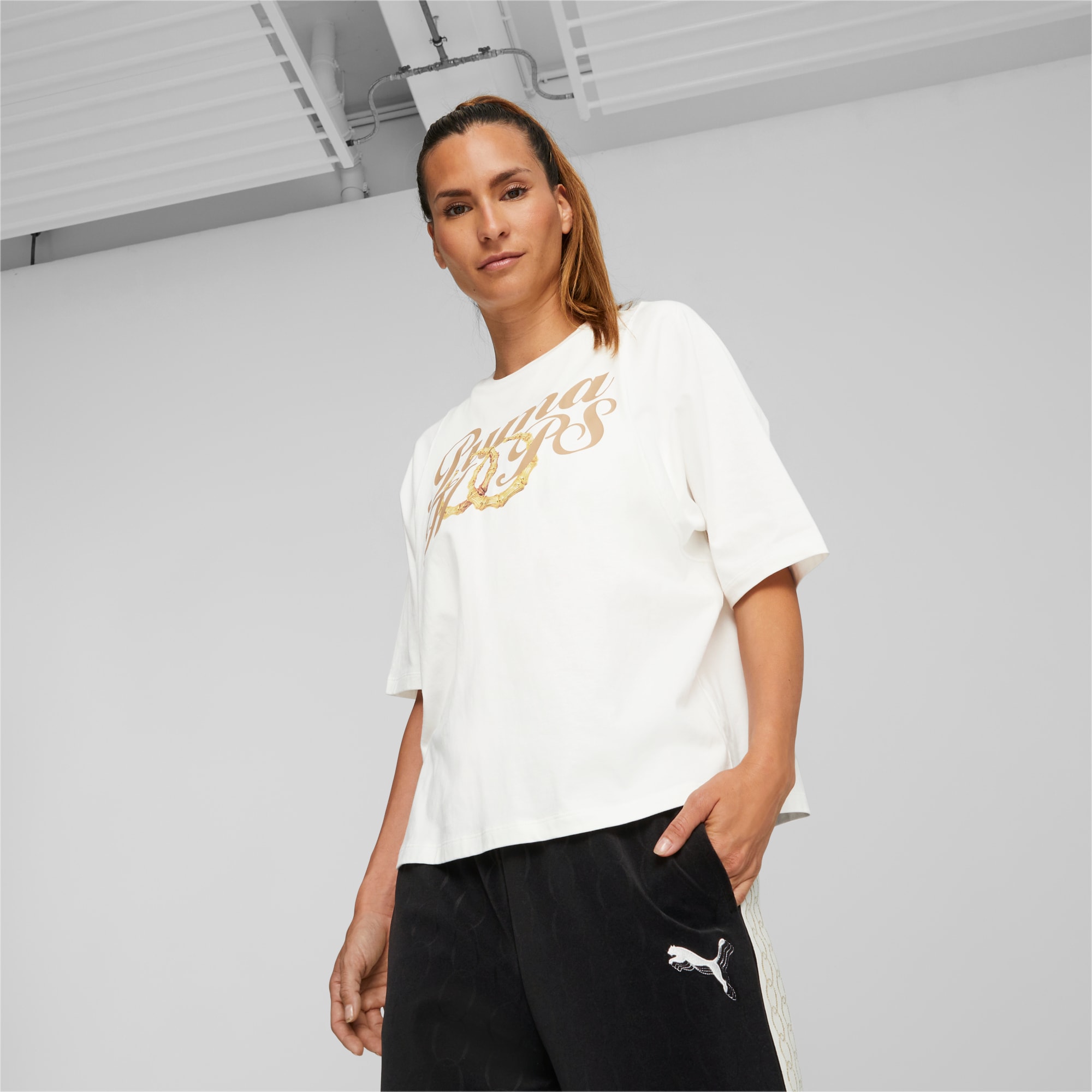 Puma shorts best sale gold