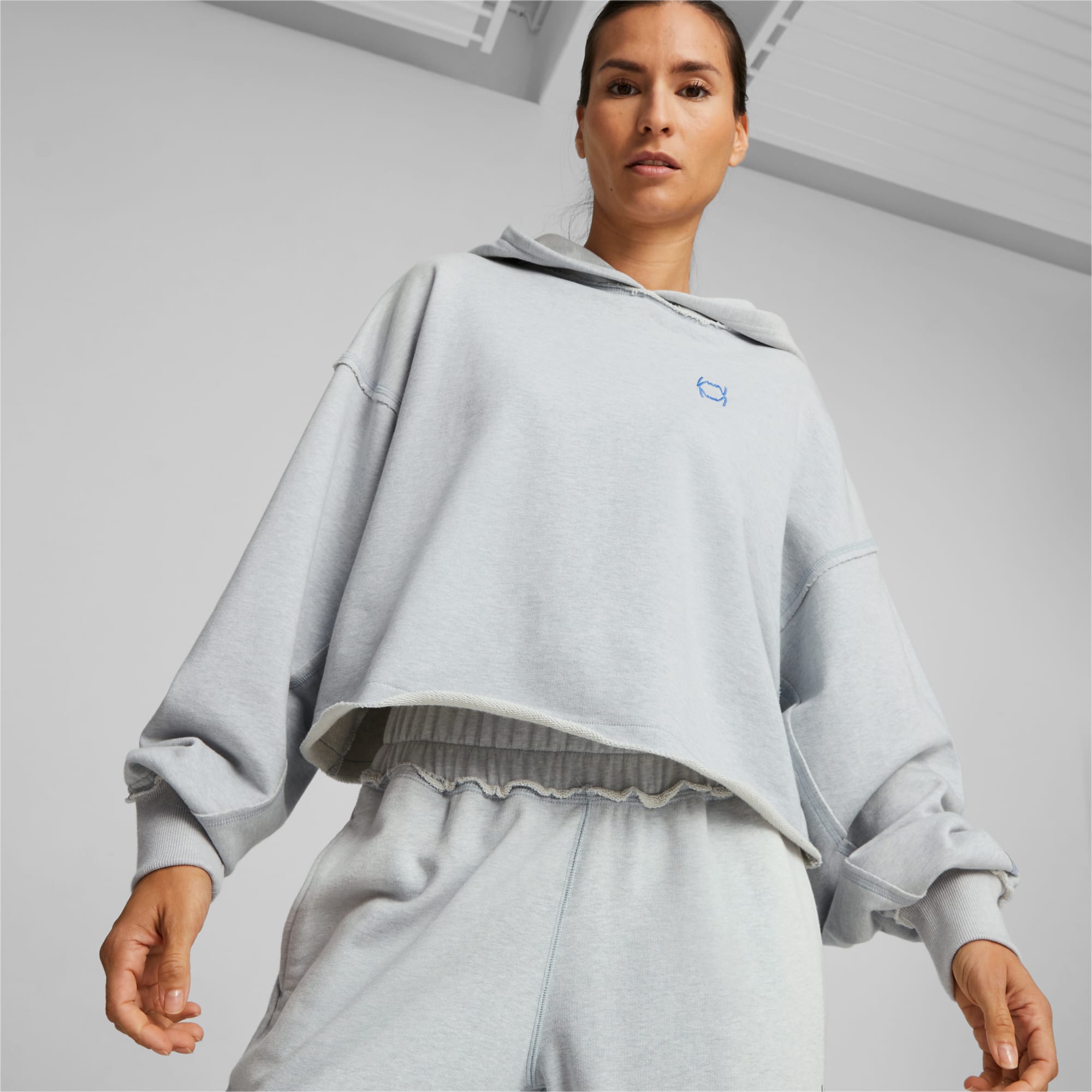 Adidas bold age cropped sweatshirt sale