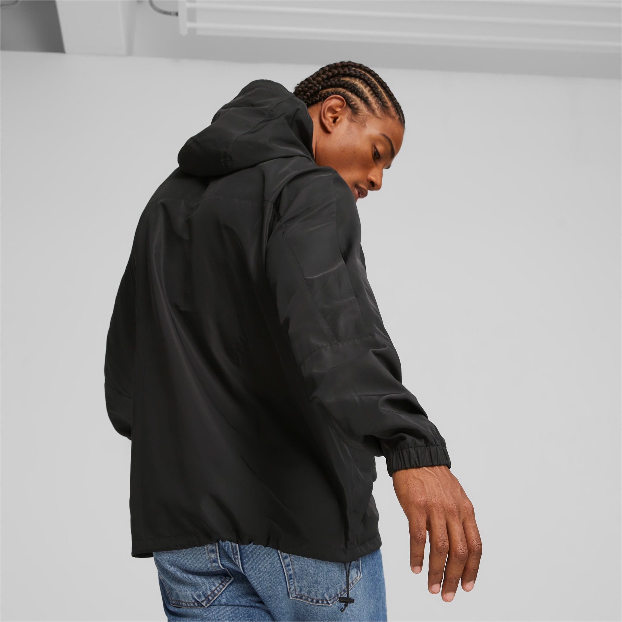 Men s Hooded Windbreaker