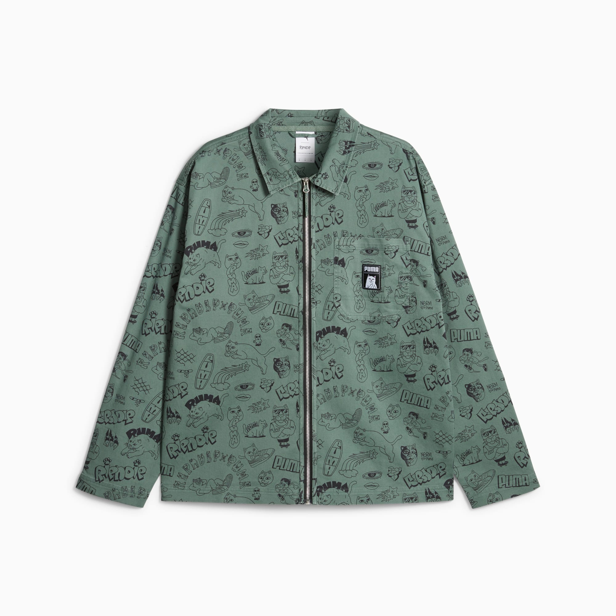 PUMA x RIPNDIP Men's Twill Shirt