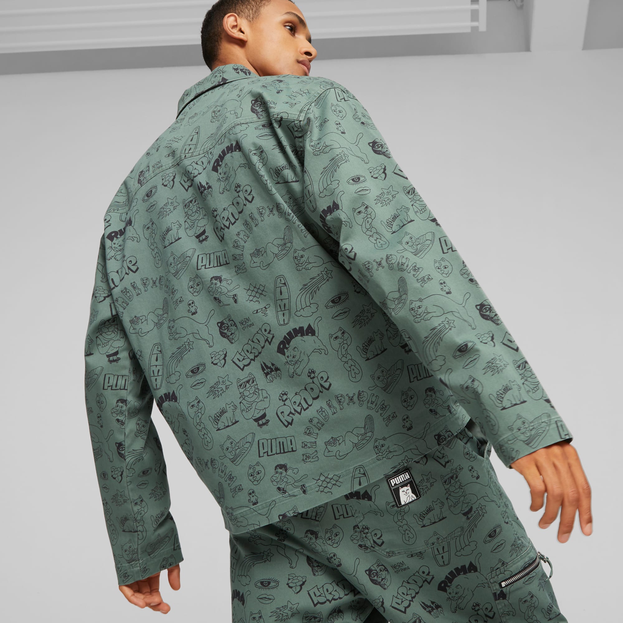 PUMA x RIPNDIP Men's Twill Shirt | PUMA