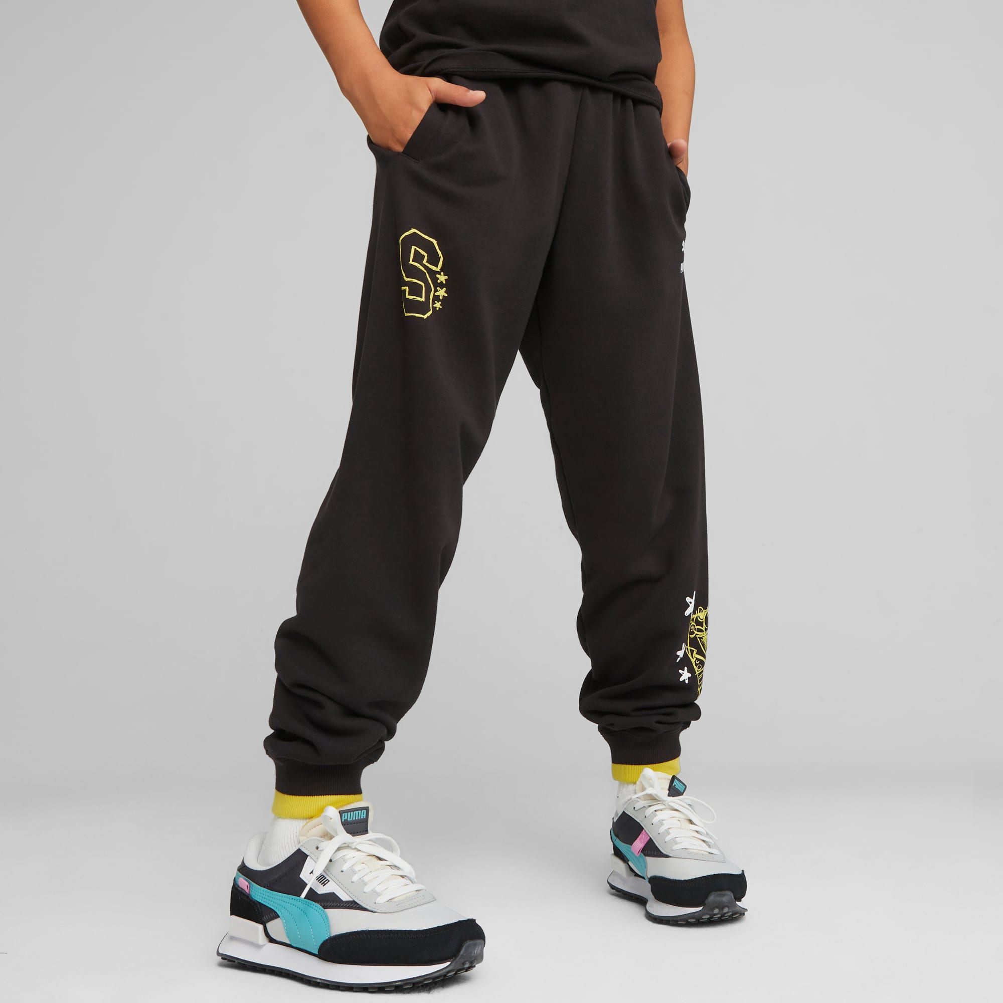 Nike Womens Rally Jogger Sweatpants Black/White (X-Large, Black/White) :  : Fashion