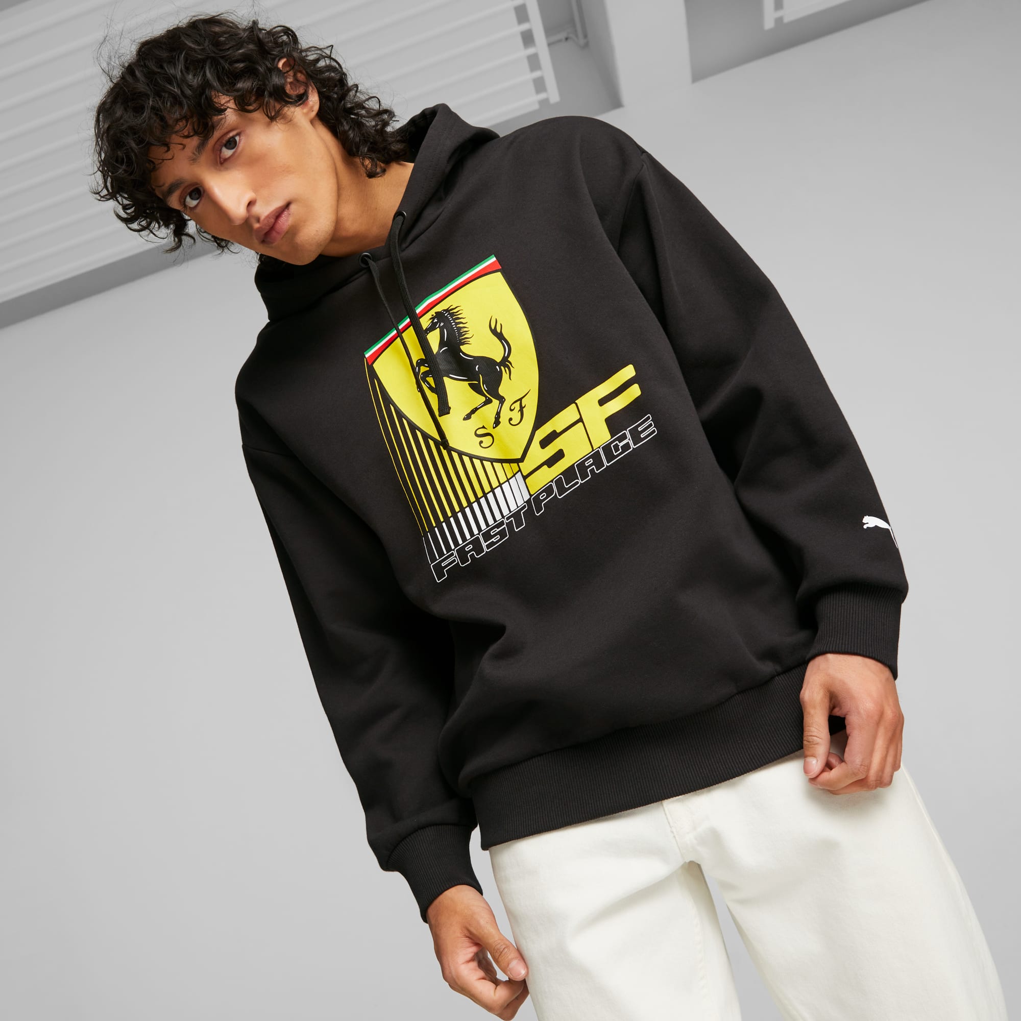 Hoodie CBS Scuderia Ferrari Race Homme