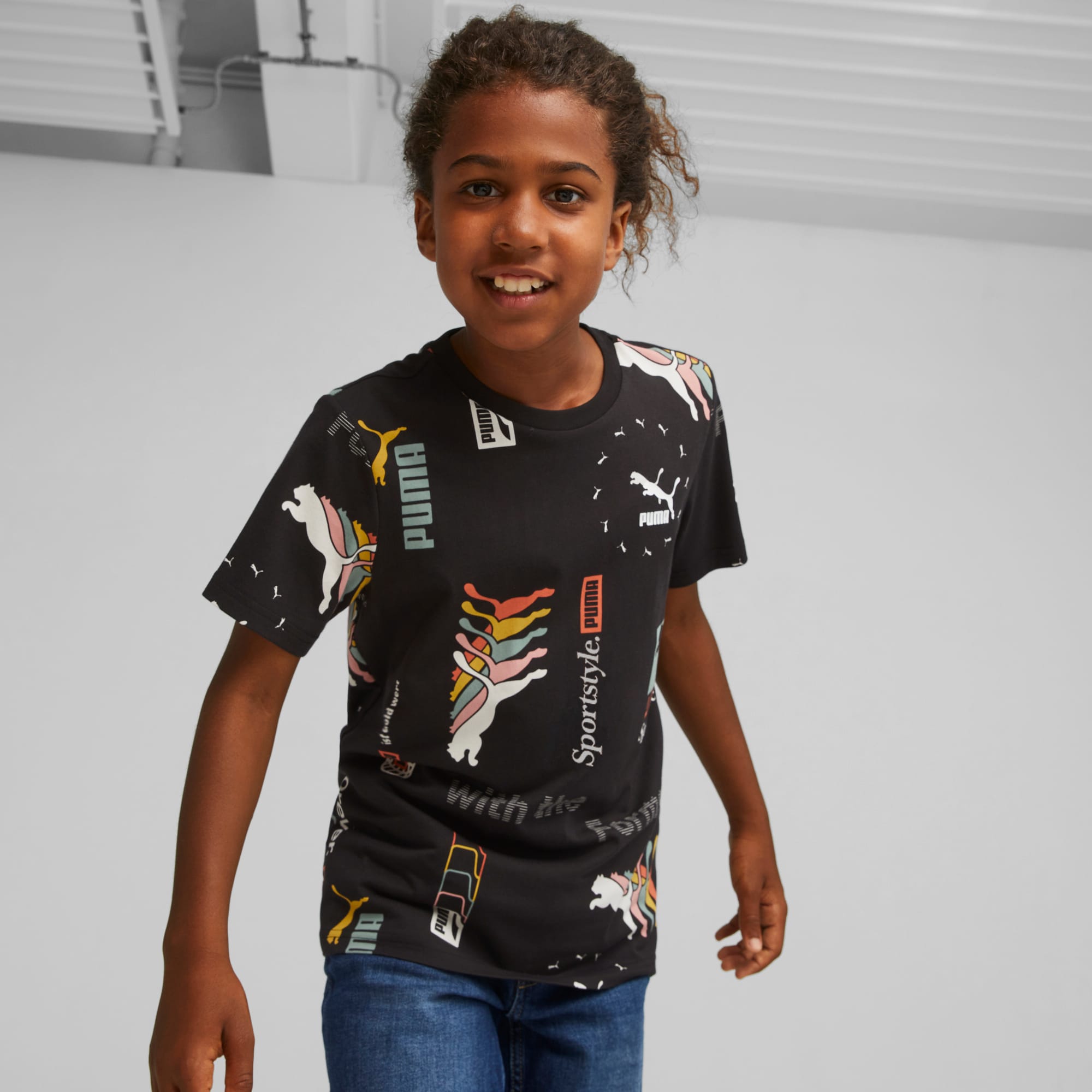 Tee shirt deals puma enfant