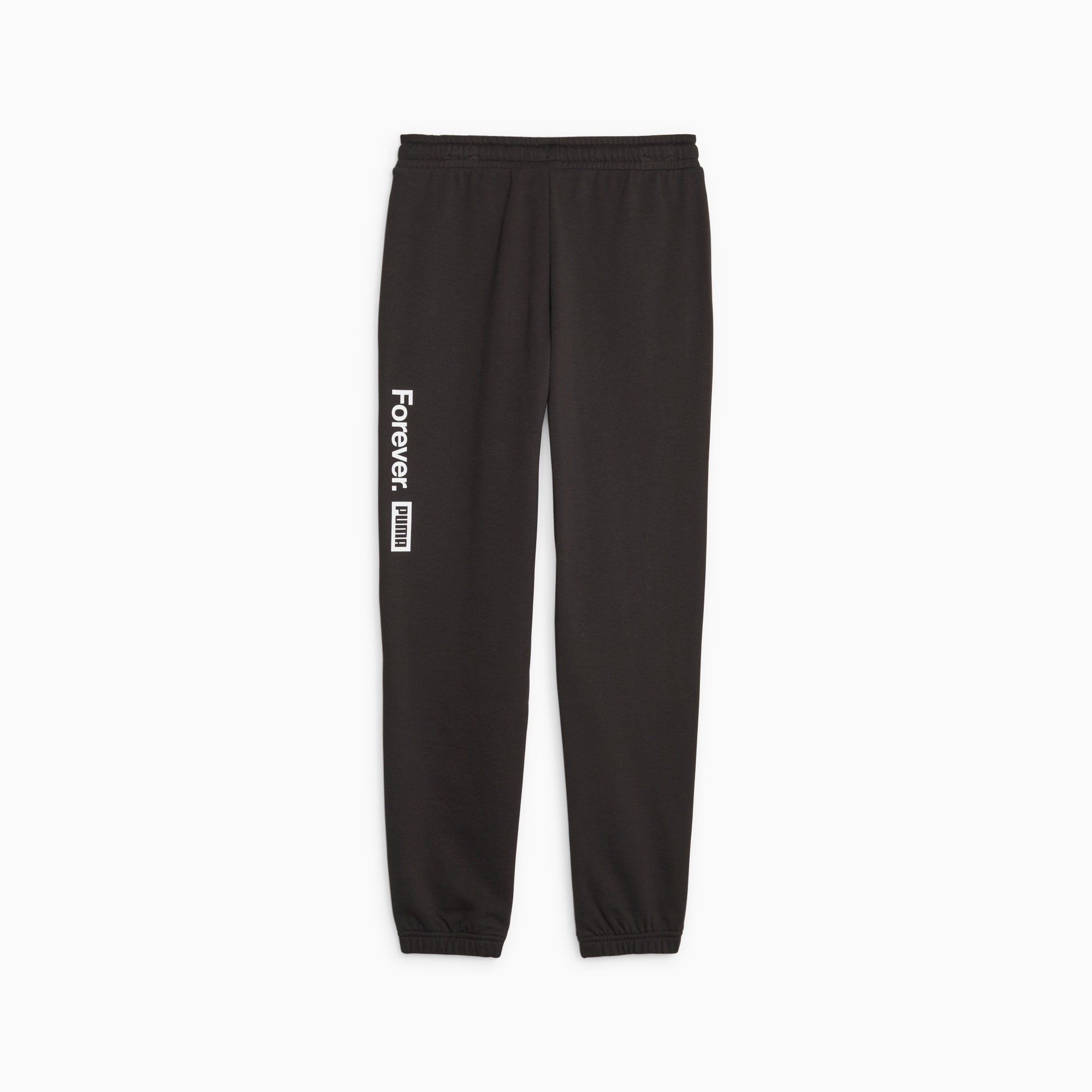 PUMA × Pokémon: Poké Ball Puma Black French Terry Jogger Sweatpants - Youth