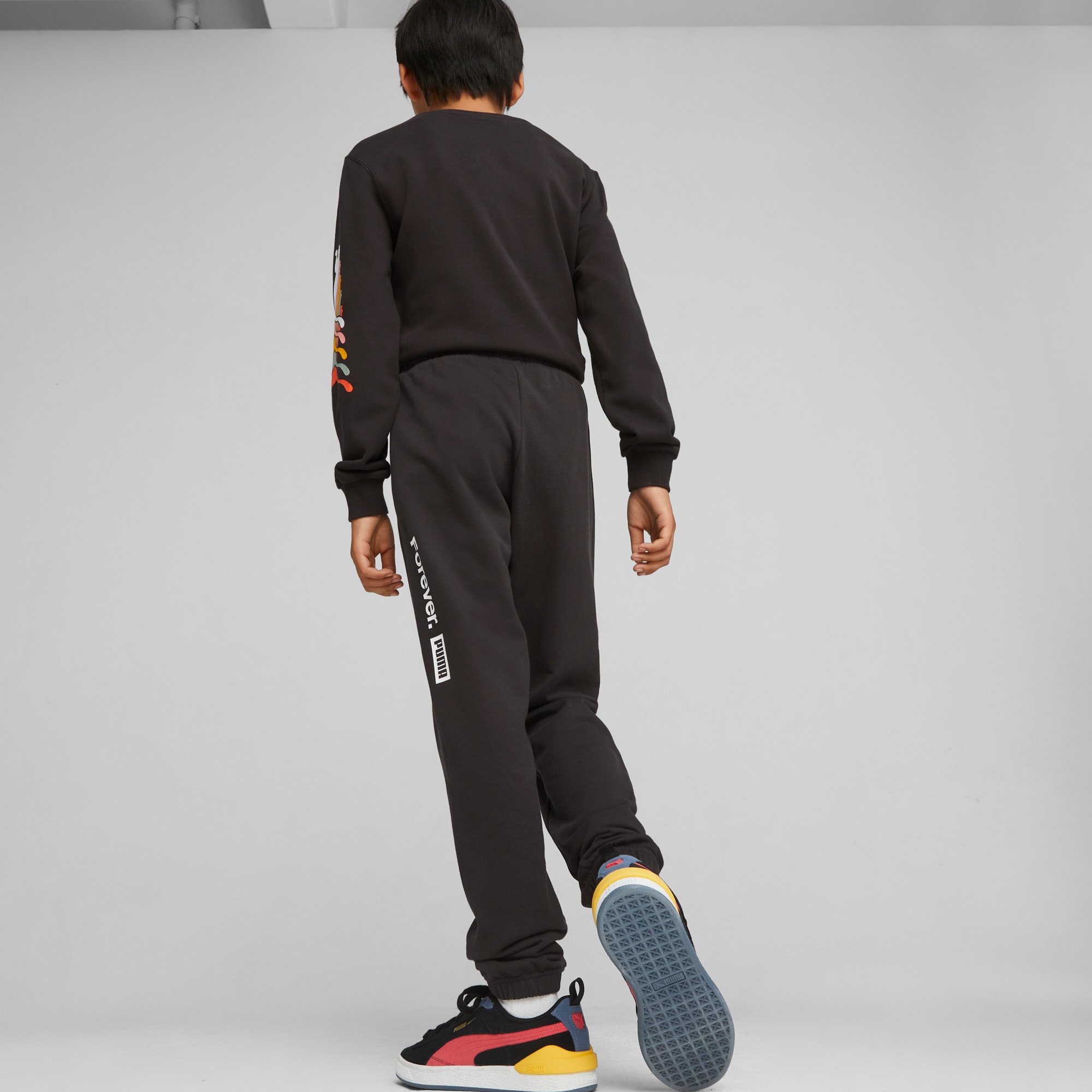 Pants deportivos Classics Brand Love para jovenes PUMA