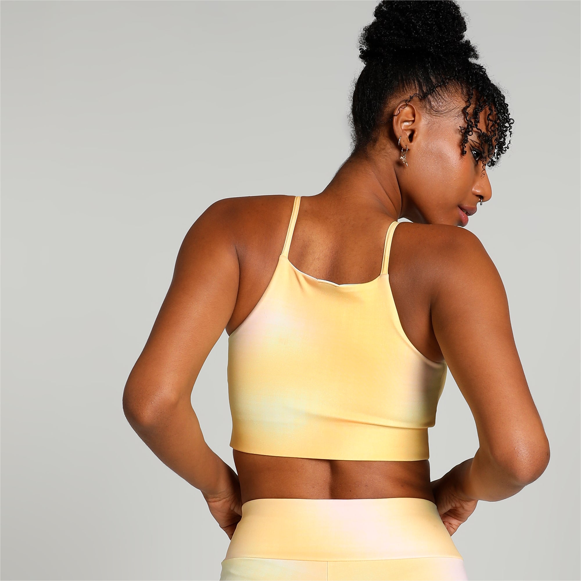 Puma classic orange deals crop top