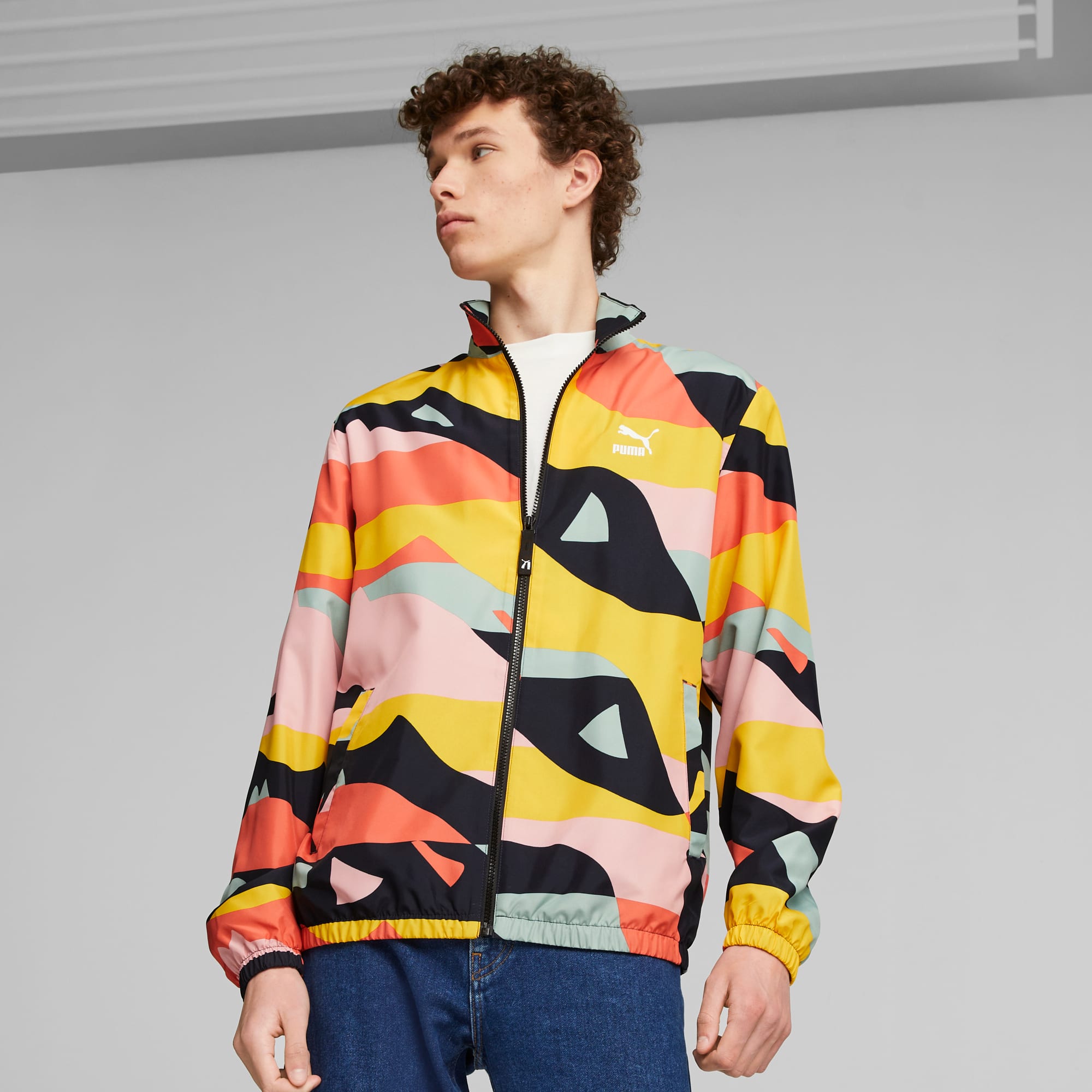Puma hot sale woven jacket